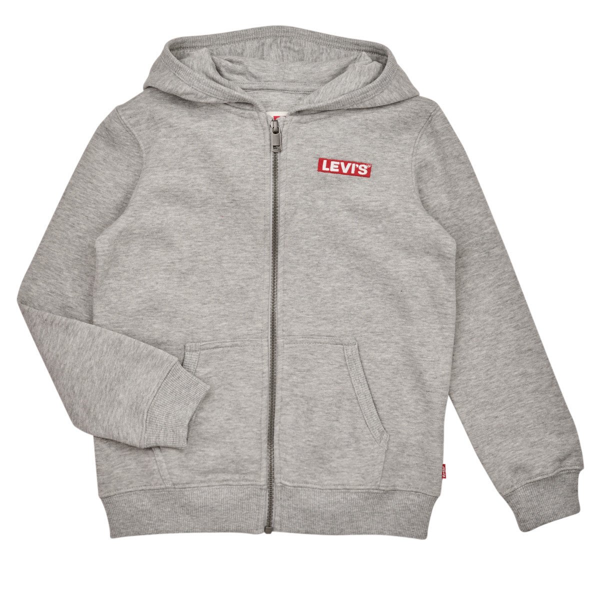 Levis  LVN BOXTAB FULL ZIP HOODIE  Šedá