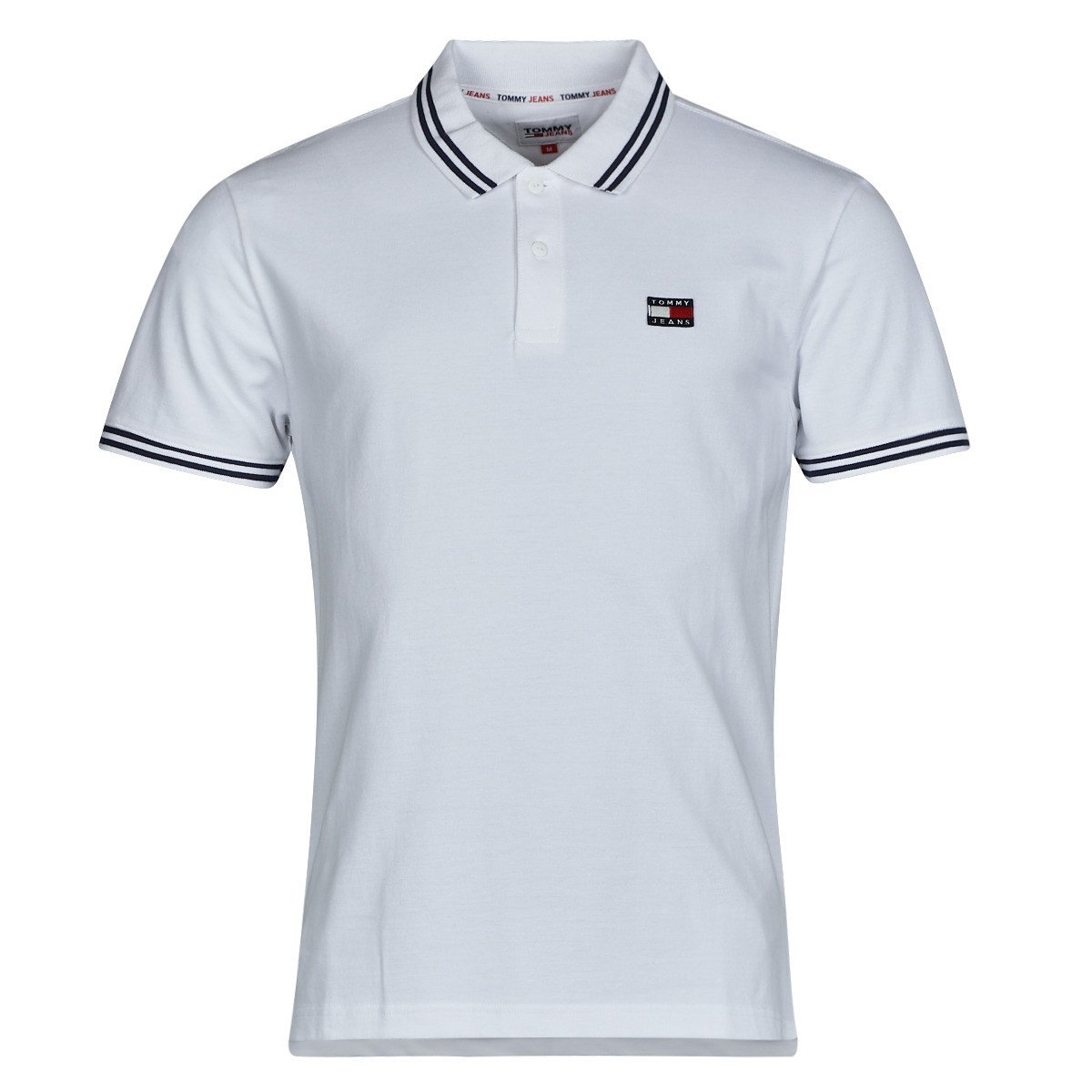 Tommy Jeans  TJM CLSC TIPPING DETAIL POLO  Bílá