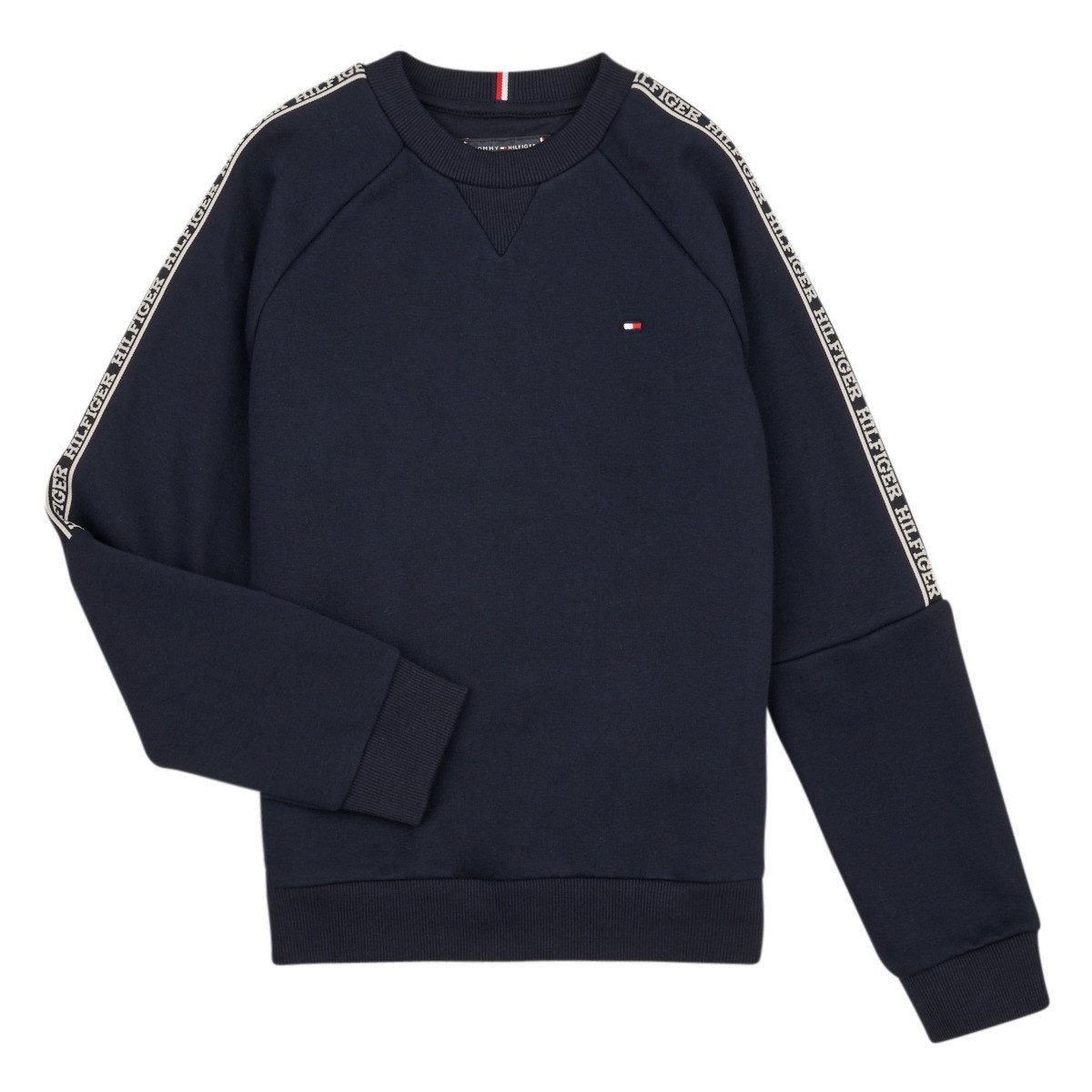 Tommy Hilfiger  TAPE SWEATSHIRT  Tmavě modrá