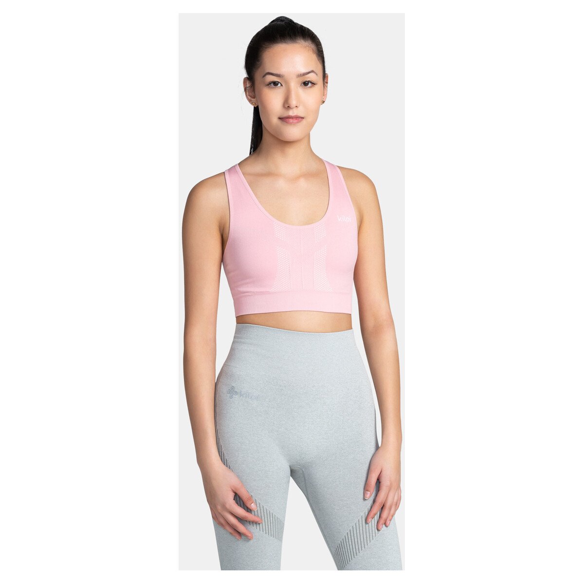 Kilpi  Dámská bezešvá sportovní podprsenka  WINIE-W  Růžová