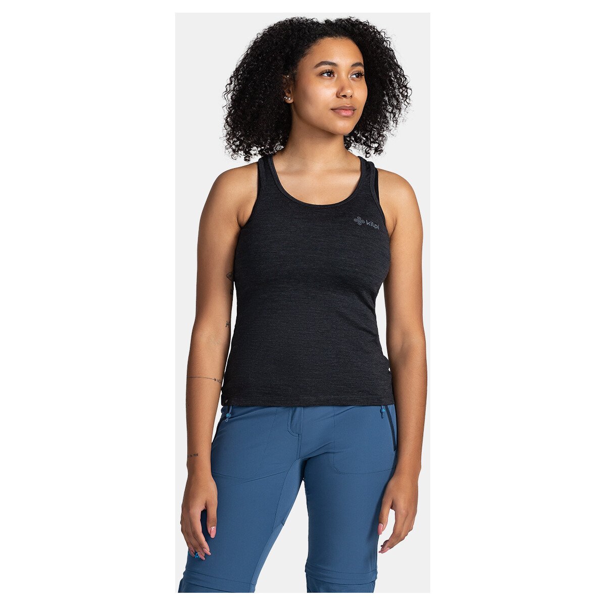 Kilpi  Dámské merino tílko  MIRIEN-W  Šedá