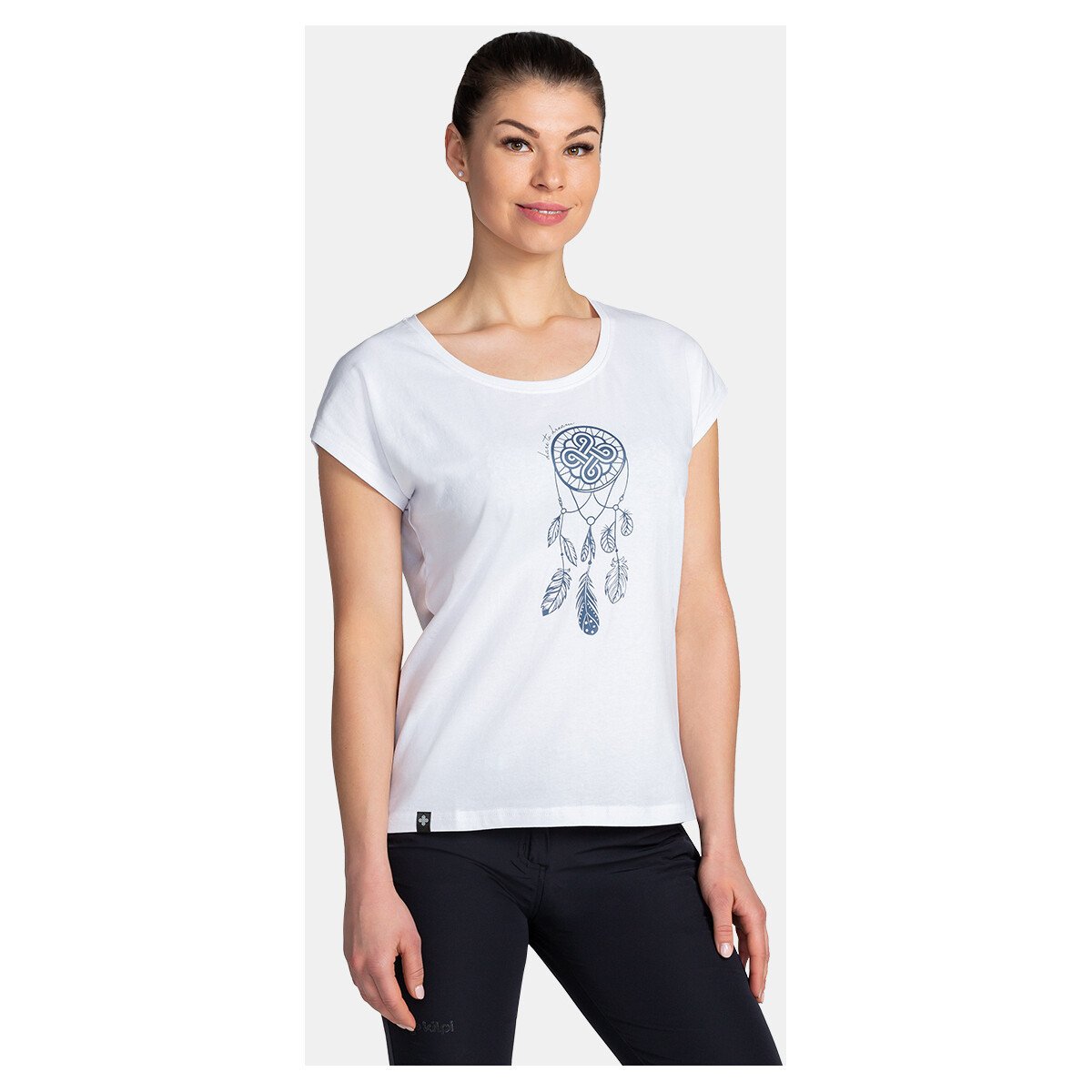 Kilpi  Dámské bavlněné triko  ROANE-W  Bílá