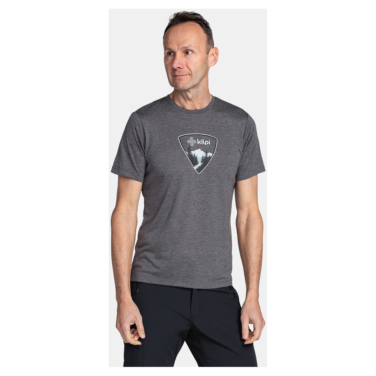 Kilpi  Pánské technické triko  GAROVE-M  Šedá