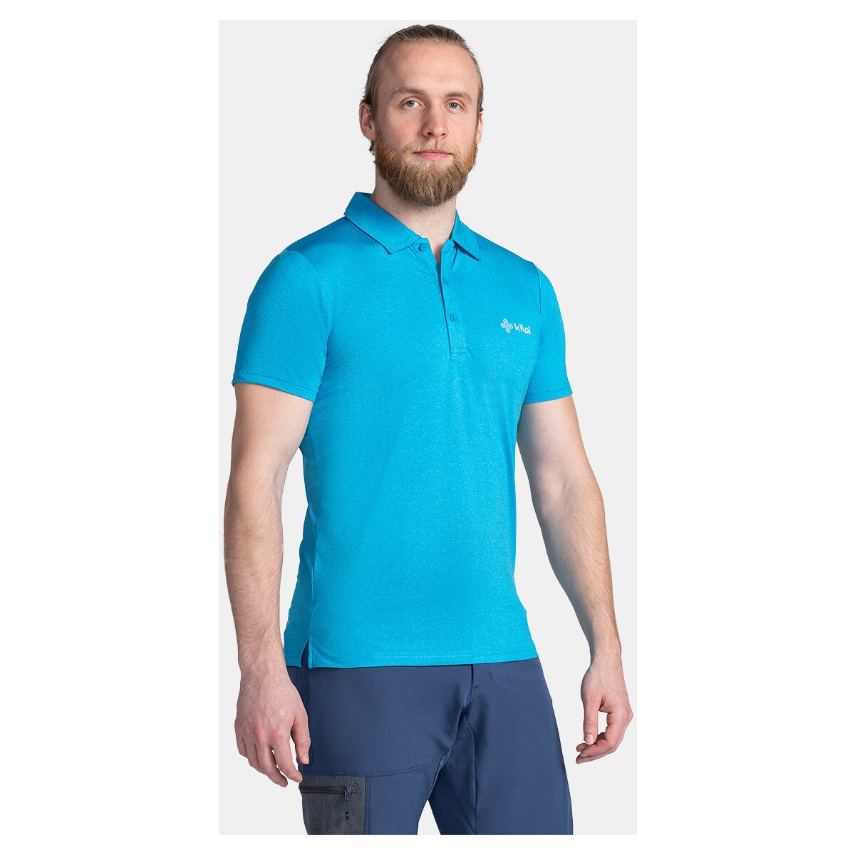 Kilpi  Pánské polo triko  OLIVA-M  Modrá