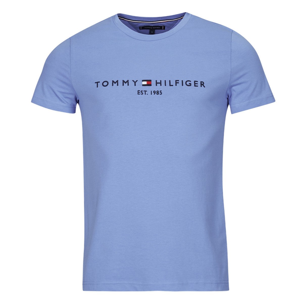 Tommy Hilfiger  TOMMY LOGO TEE  Modrá