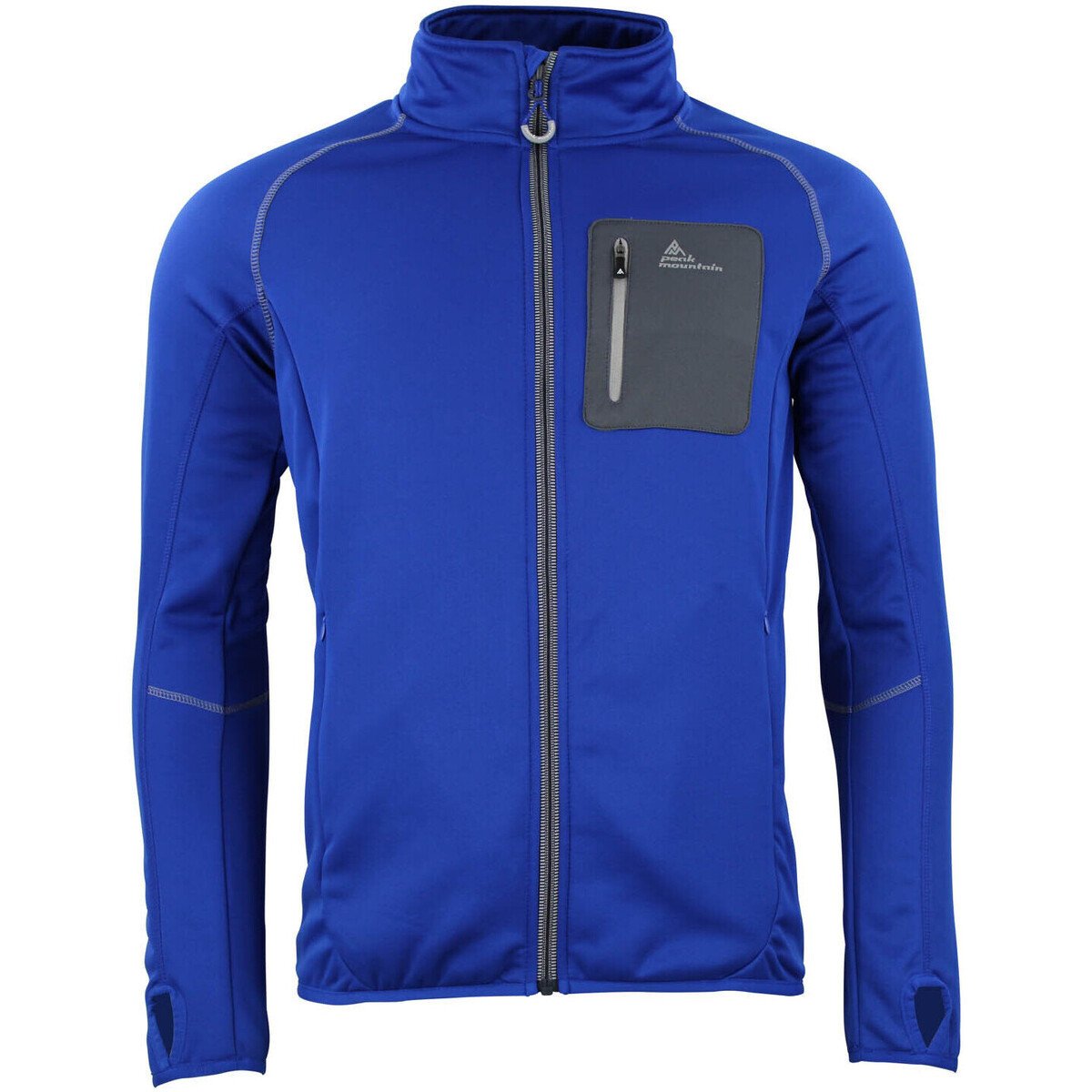 Peak Mountain  Blouson polarshell homme CEMARO  Modrá