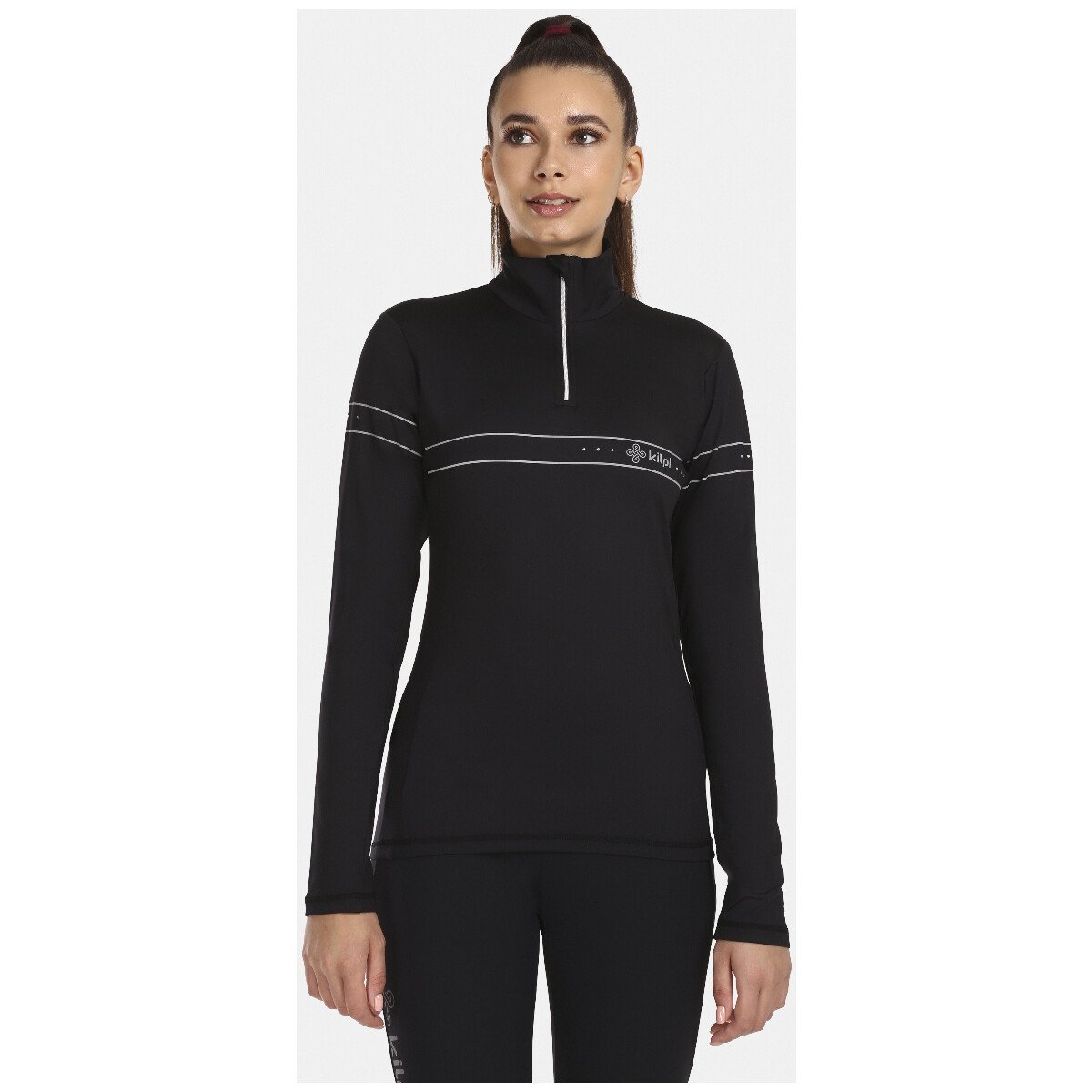 Kilpi  Dámské funkční triko s dlouhým rukávem  LEEMA-W  Černá