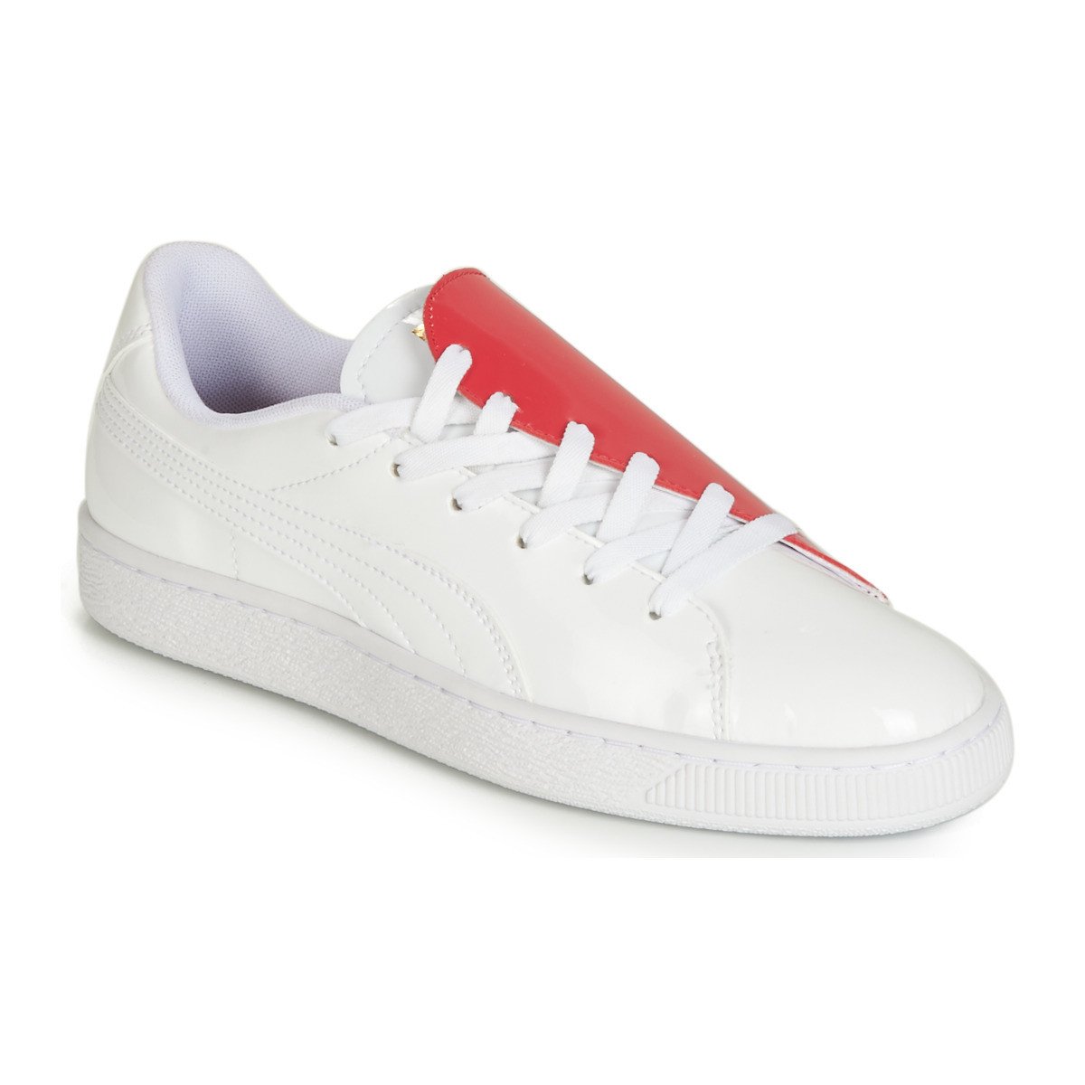 Puma  WN BASKET CRUSH.WH-HIBISCU  Bílá