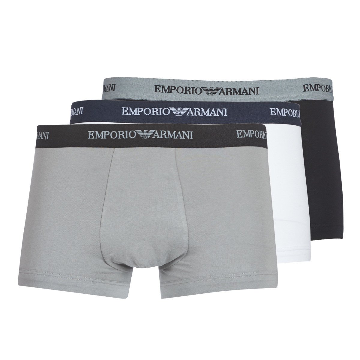 Emporio Armani  CC717-PACK DE 3  Černá