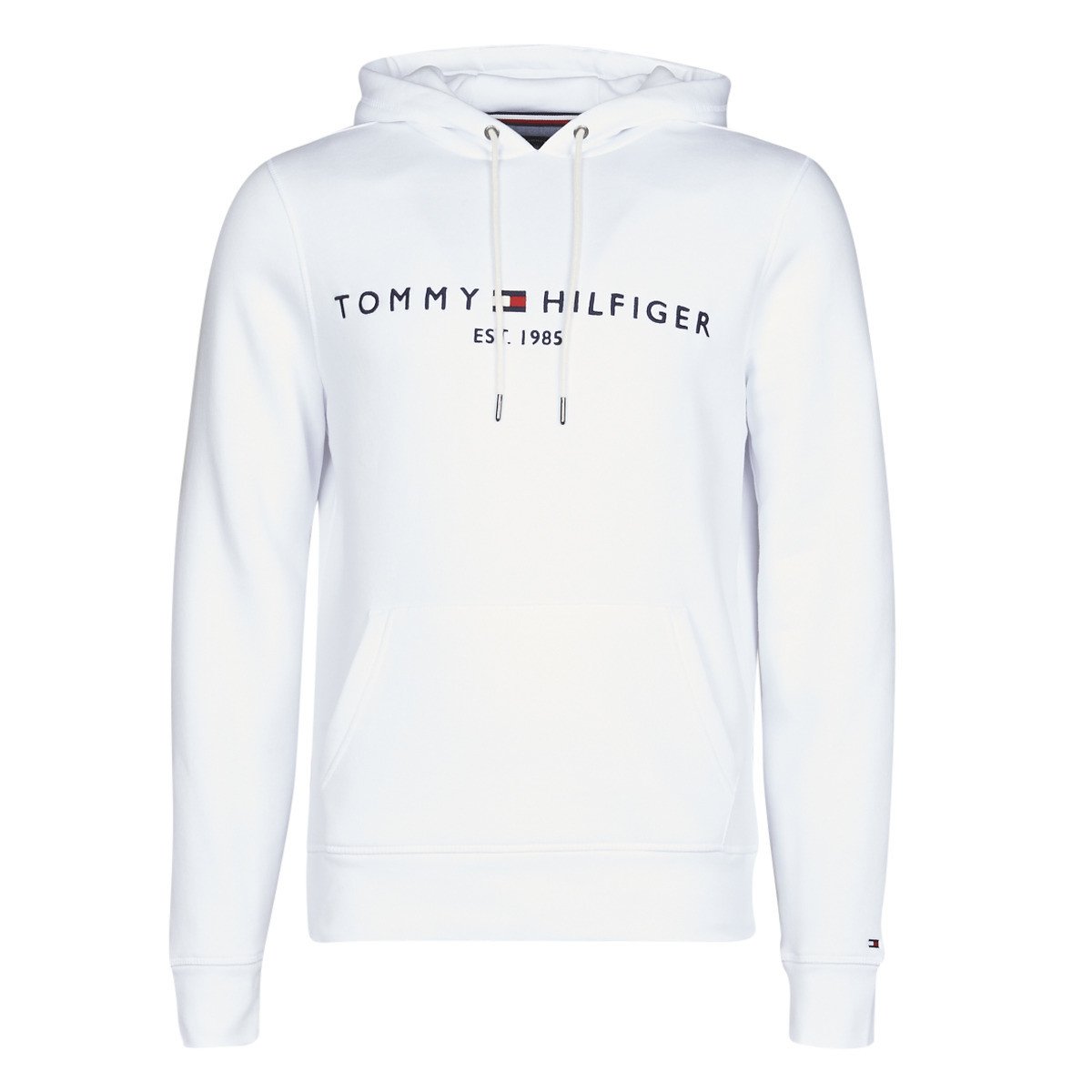 Tommy Hilfiger  TOMMY LOGO HOODY  Bílá