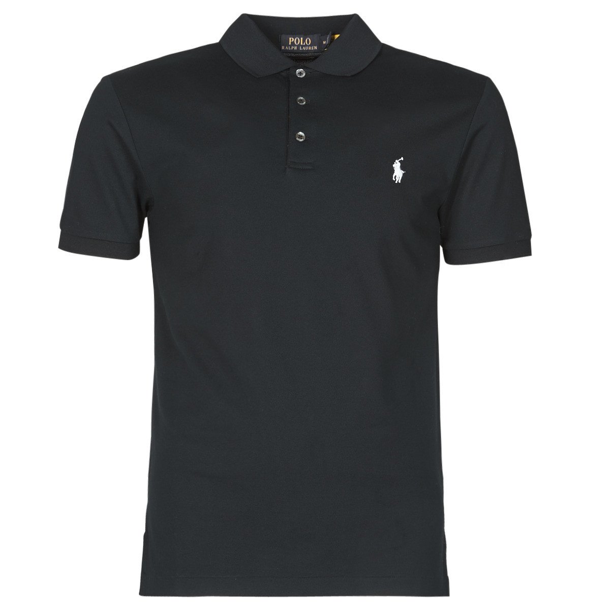 Polo Ralph Lauren  POLO CINTRE SLIM FIT EN COTON STRETCH MESH LOGO PONY PLAYER  Černá