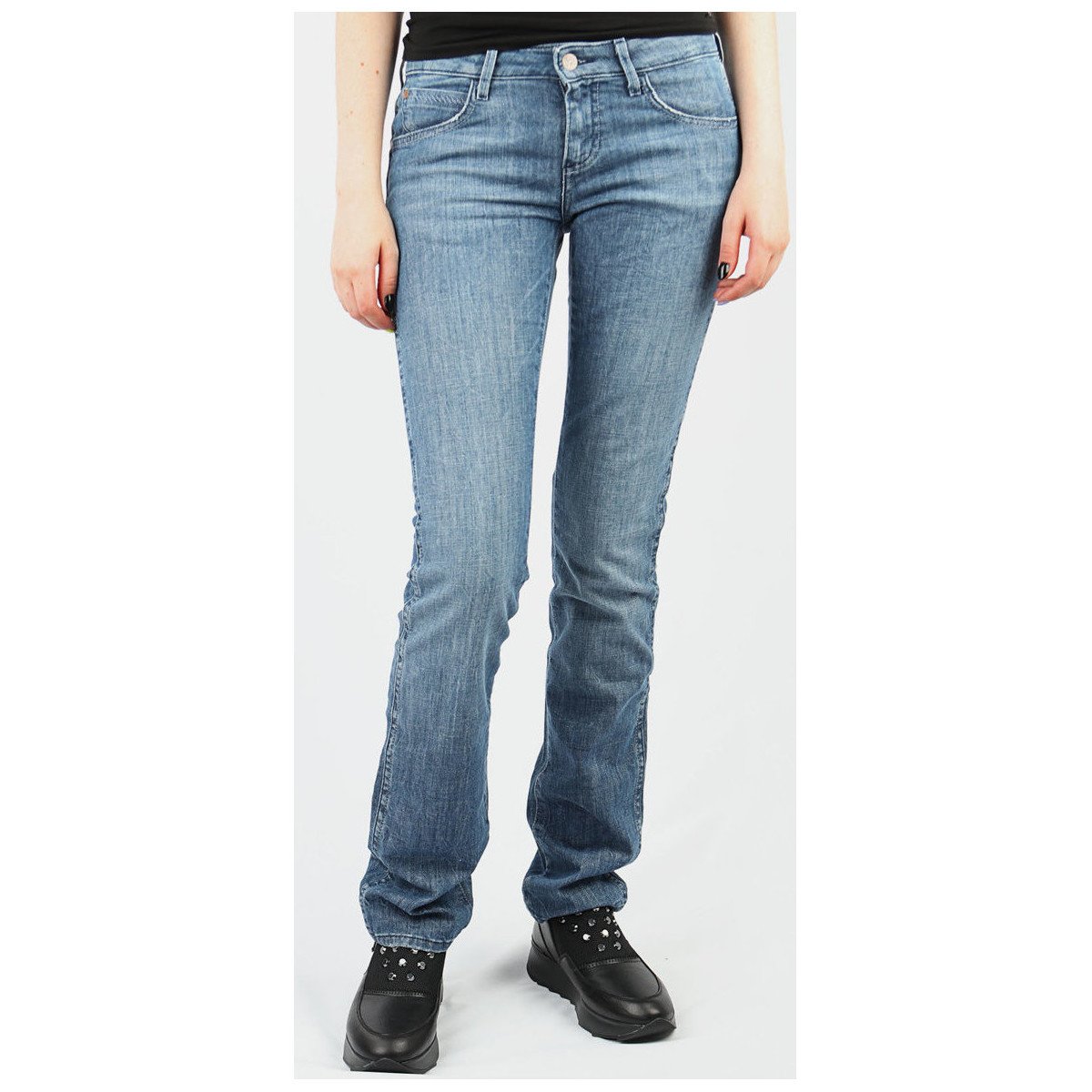 Wrangler  Lia Slim Leg Regular W258WT10S  Modrá