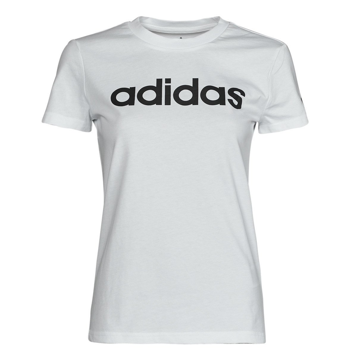 adidas  LIN T-SHIRT  Bílá