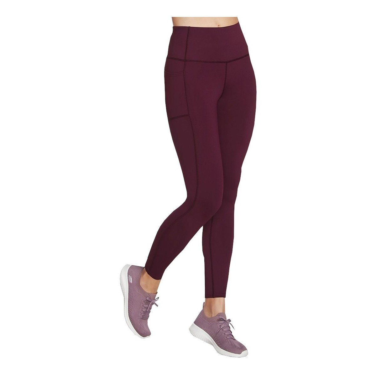 Skechers  Go Walk High Waisted Legging  Fialová