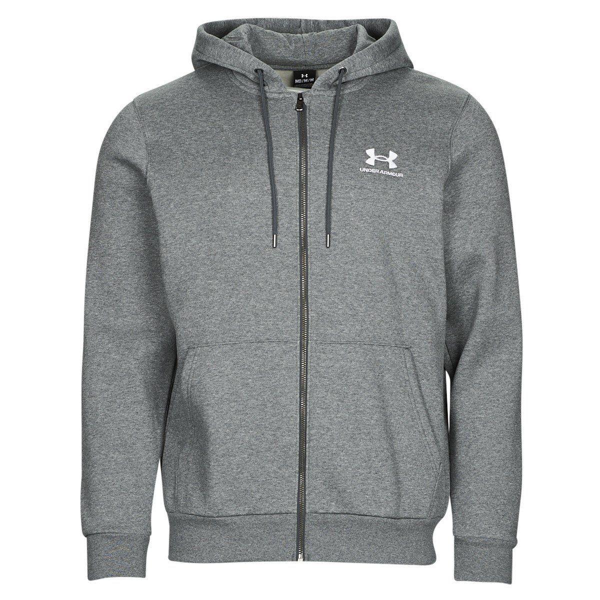 Under Armour  UA Essential Fleece FZ Hood  Šedá