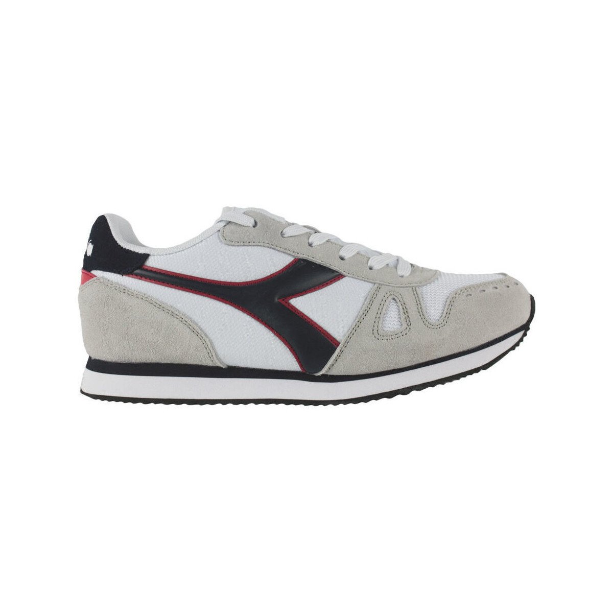 Diadora  SIMPLE RUN C9304 White/Glacier gray  Bílá