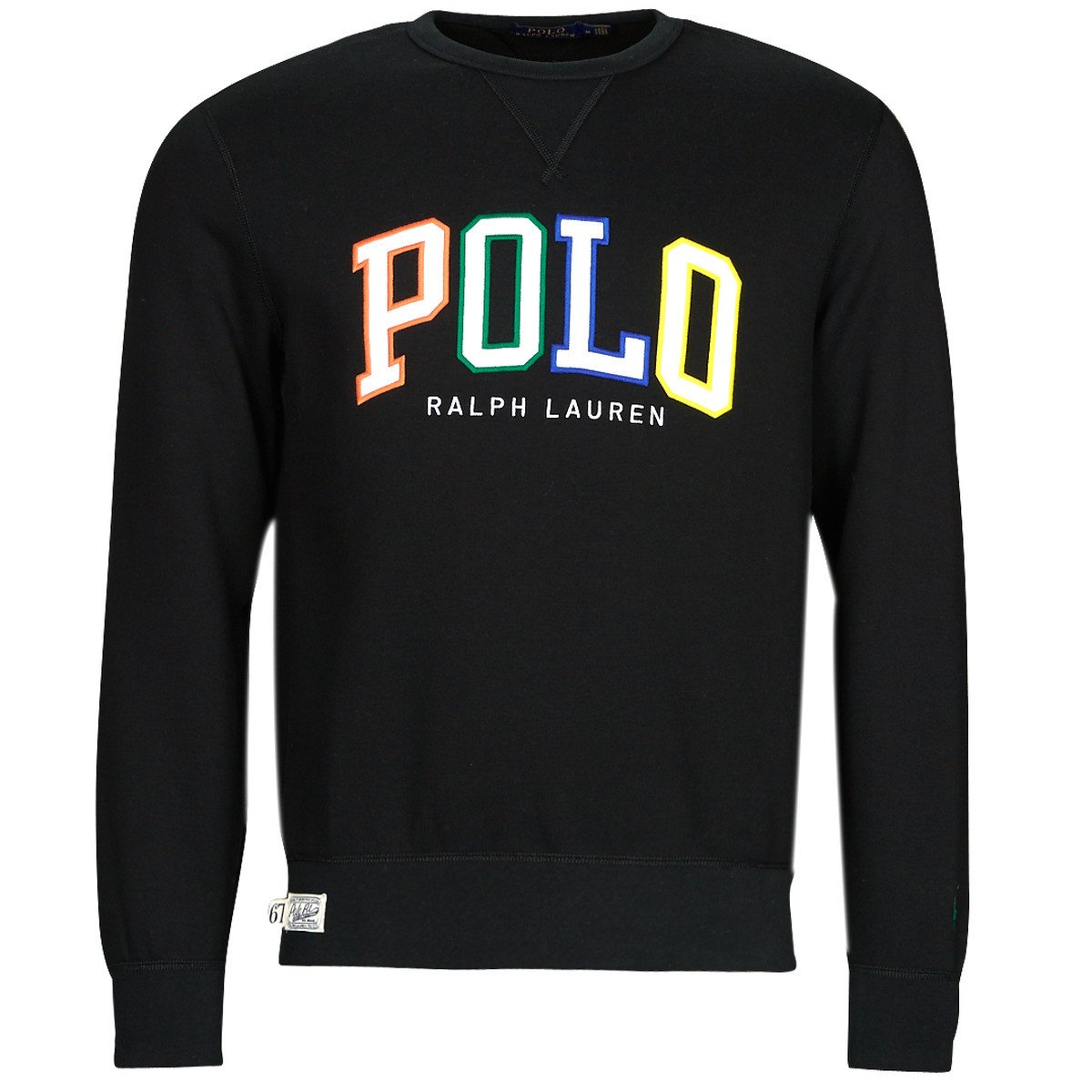 Polo Ralph Lauren  LSCNM4-LONG SLEEVE-SWEATSHIRT  Černá