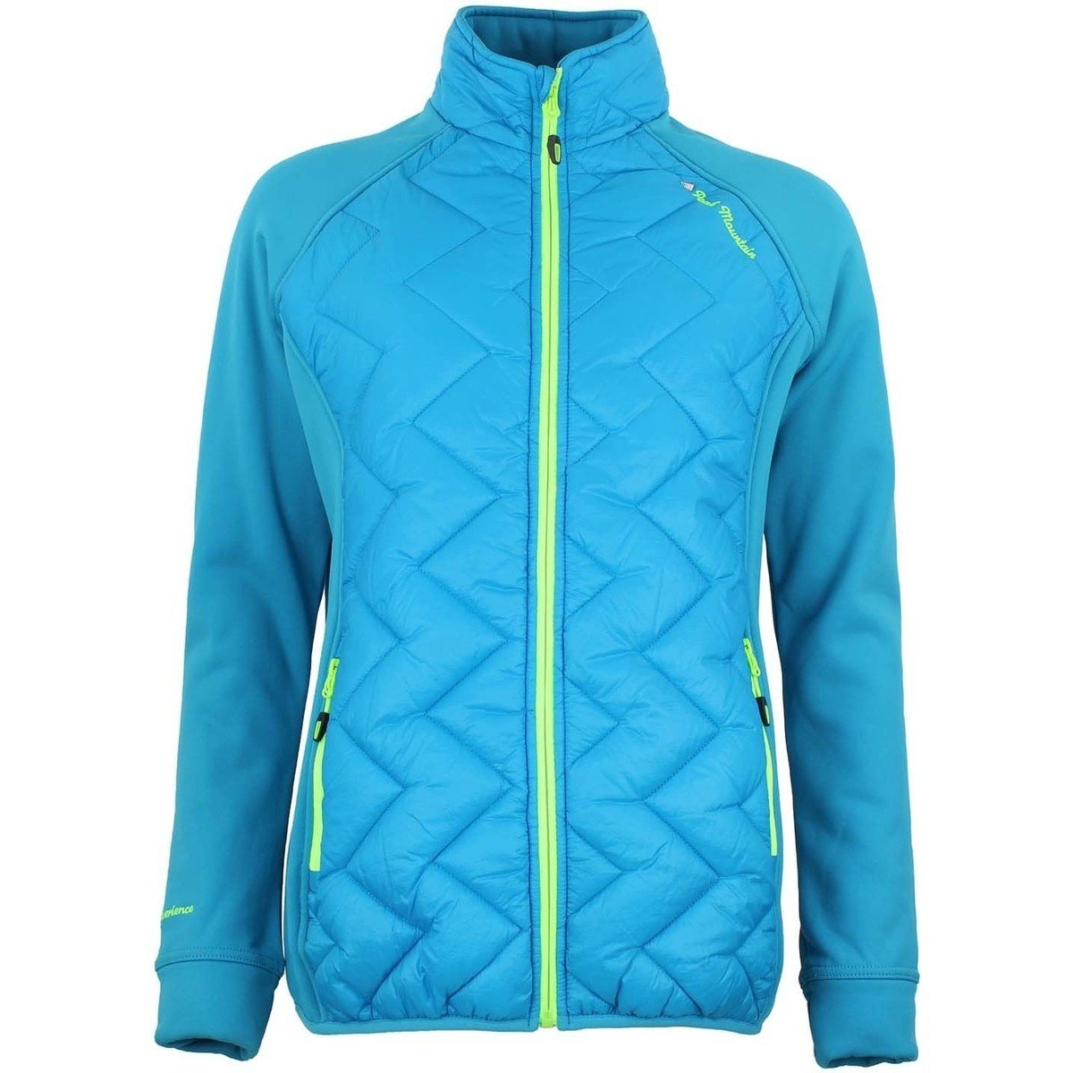 Peak Mountain  Blouson polarshell bimatière femme ACER  Modrá