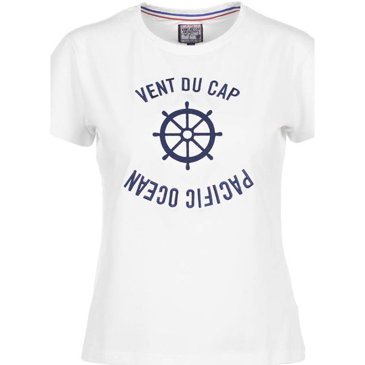 Vent Du Cap  T-shirt manches courtes femme ACHERYL  Bílá