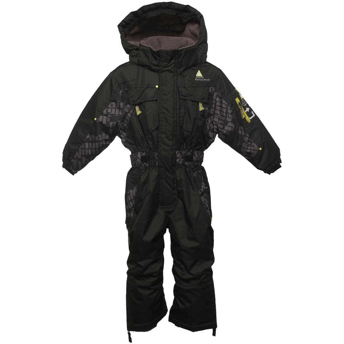 Peak Mountain  Combinaison de ski garçon ECORA  Černá
