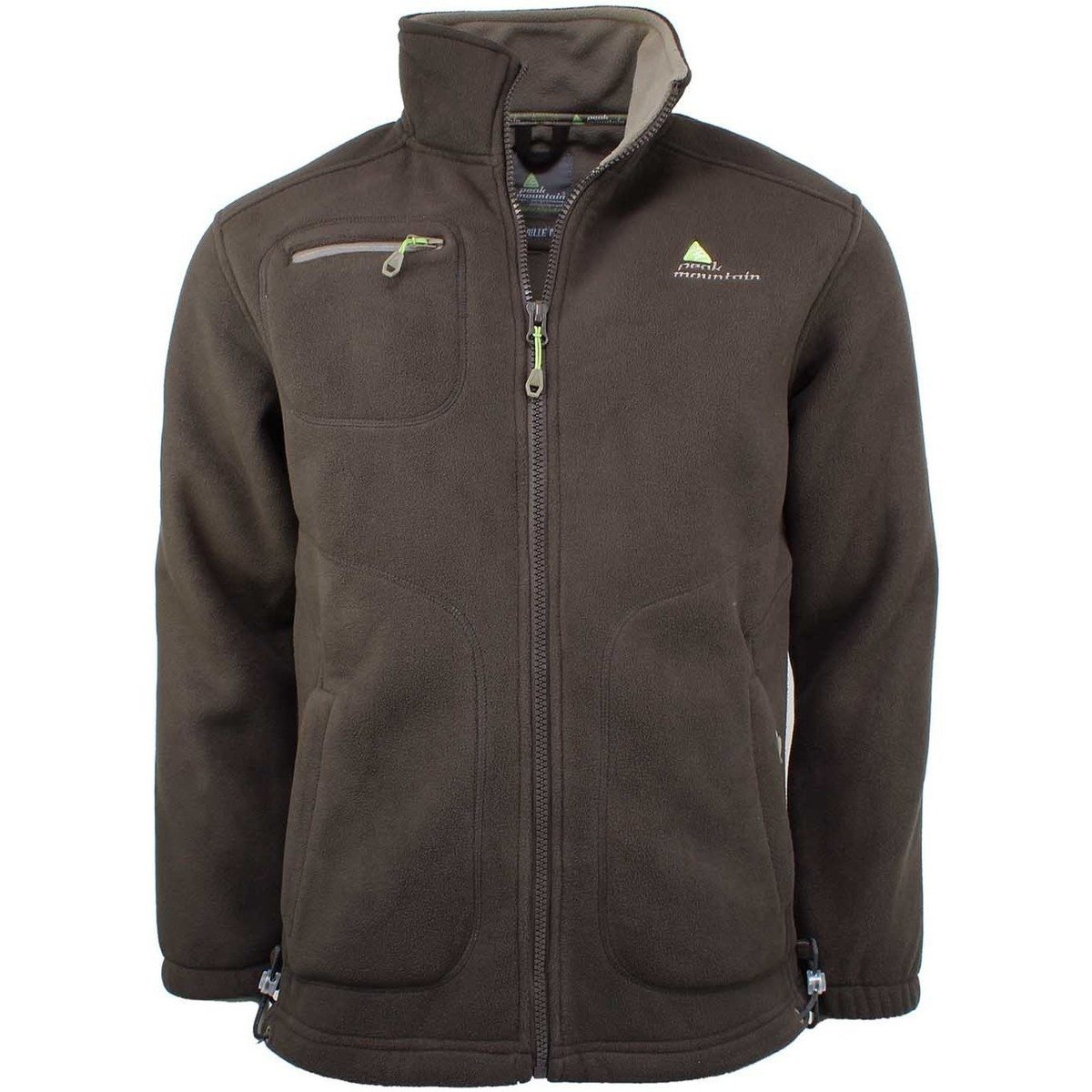 Peak Mountain  Blouson polaire homme CIK  Hnědá