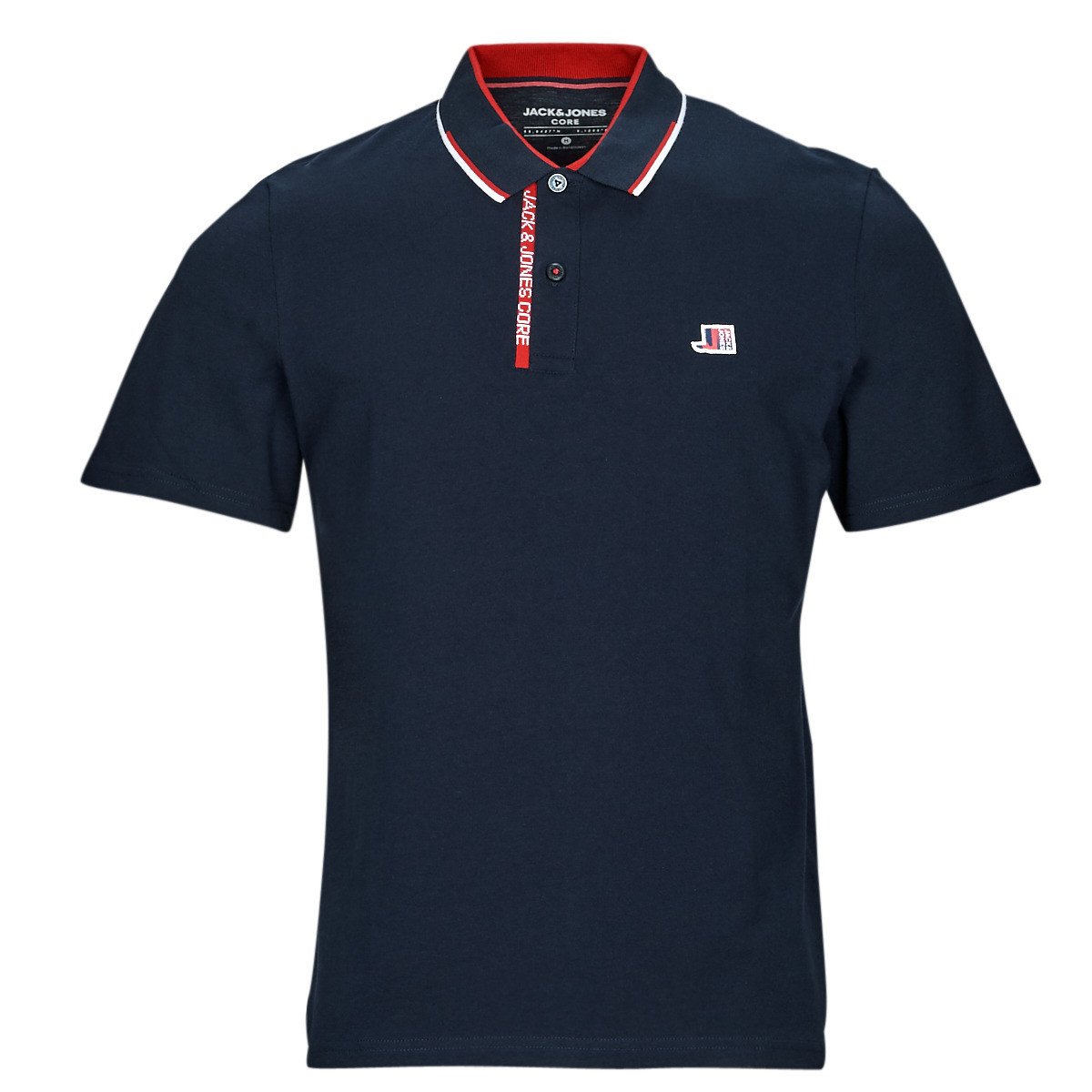 Jack & Jones  JCOLOGAN POLO SS  Tmavě modrá