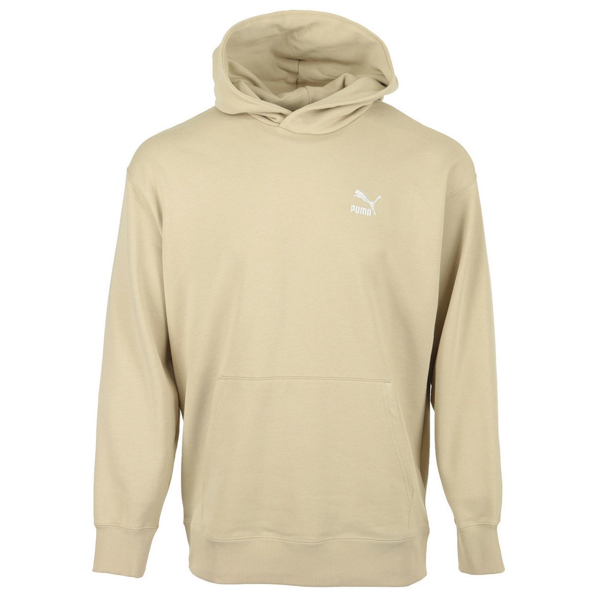 Puma  Classics Relaxed Hoodie  Béžová