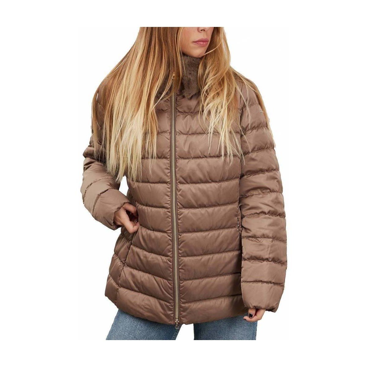 Geox  BETTANIE MID JKT  Hnědá