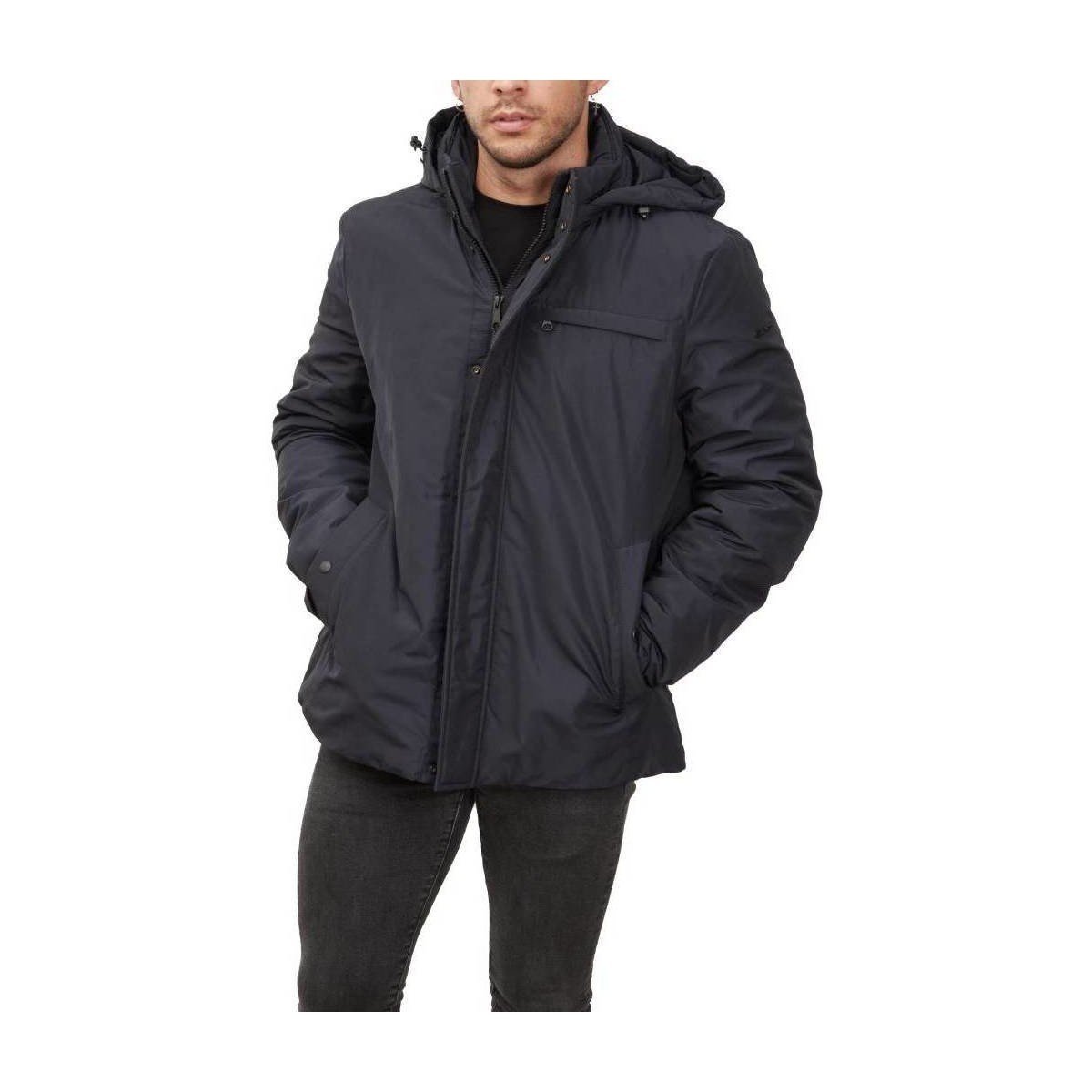 Geox  M2620L T2882 M KENNET SHORT JKT  Modrá