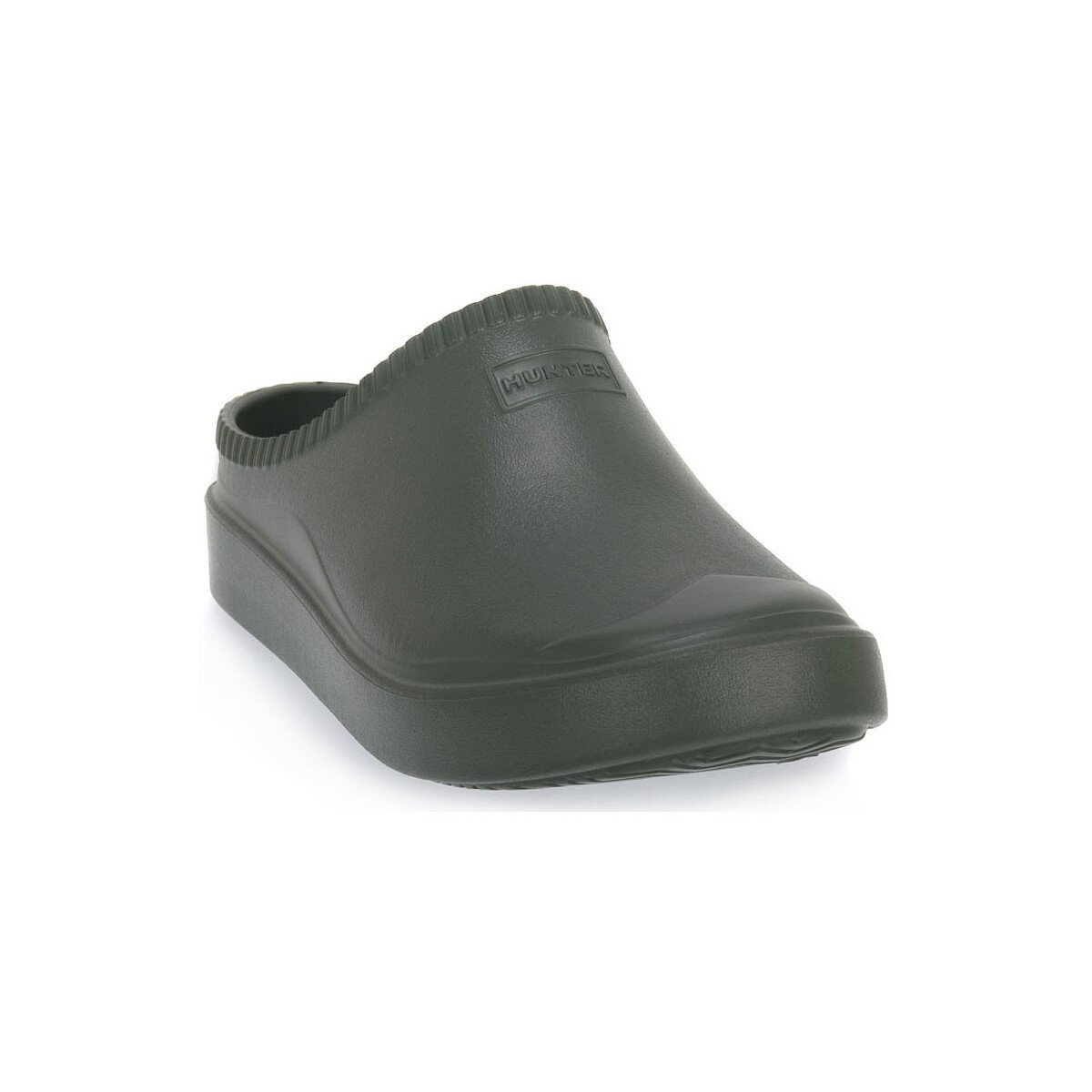 Hunter  LINEN IN OUT BLOOM FOAM CLOG  Zelená