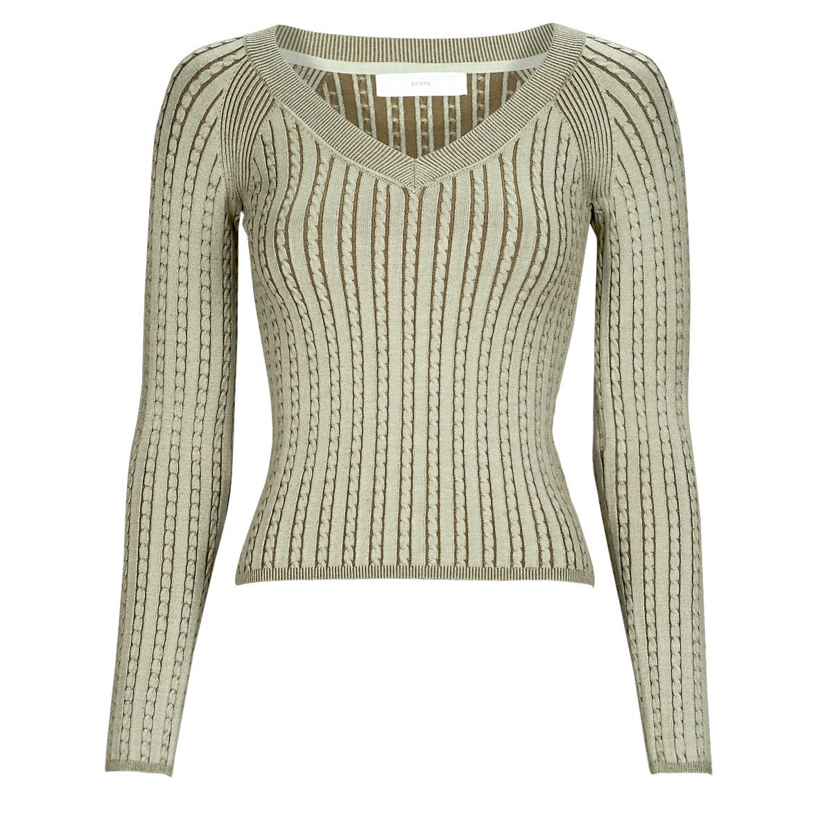 Guess  LS ROSE VN MINIBRAID SWTR  Zelená