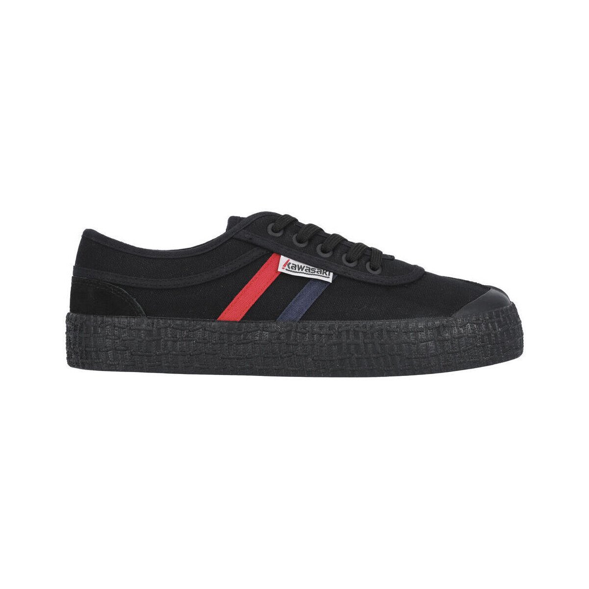 Kawasaki  Retro 3.0 Canvas Shoe K232428 1001S Black Solid  Černá