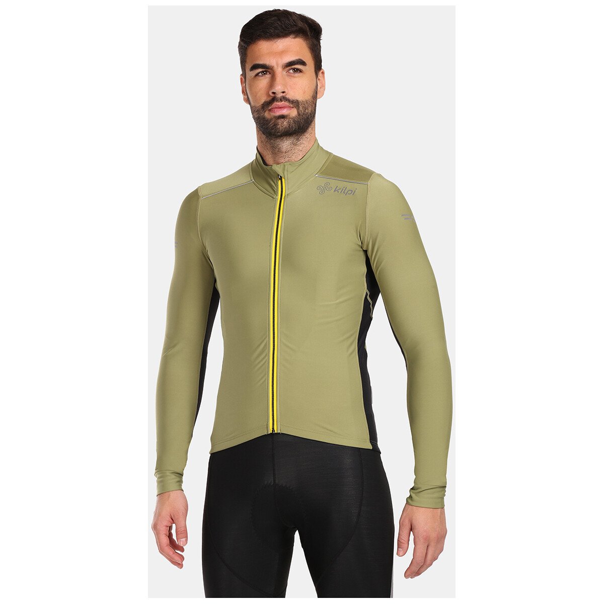 Kilpi  Pánský cyklistický dres s dlouhým rukávem  CAMPOS-M  Zelená