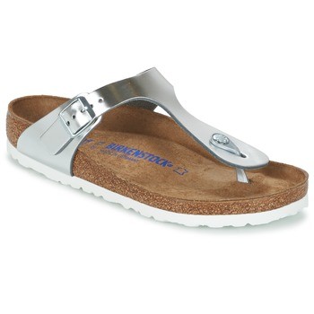 Birkenstock  GIZEH SFB  Stříbrná