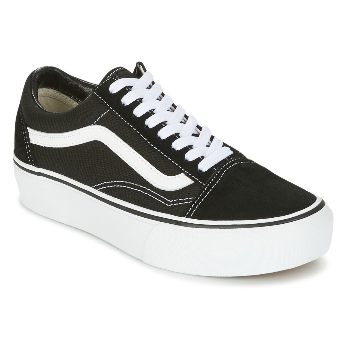 Vans  UA OLD SKOOL PLATFOR  Černá