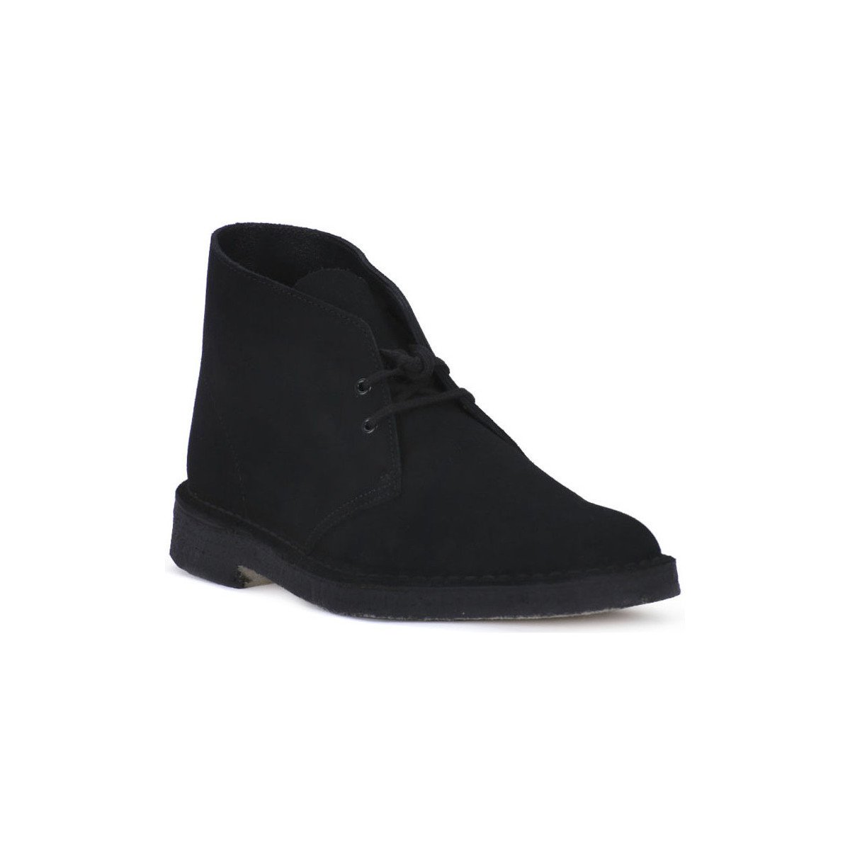 Clarks  DESERT BOOT BLK  Černá