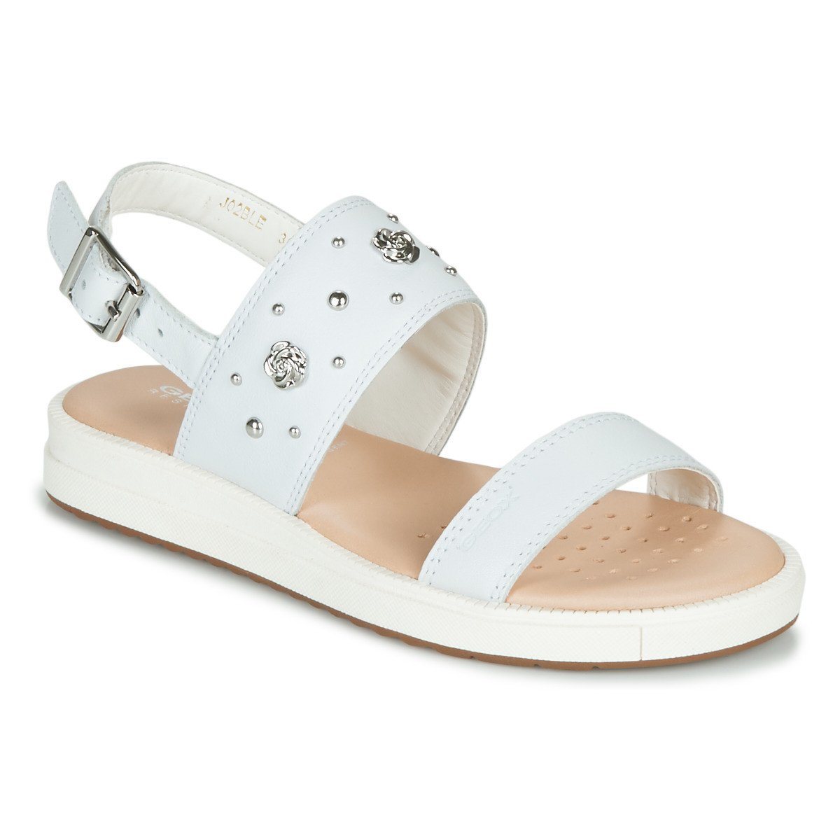 Geox  J SANDAL REBECCA GIR  Bílá