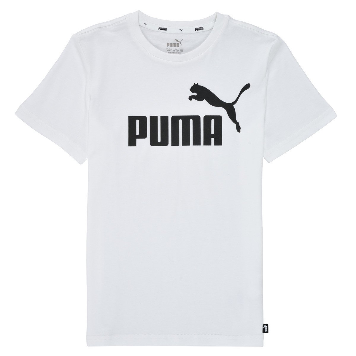 Puma  ESSENTIAL LOGO TEE  Bílá