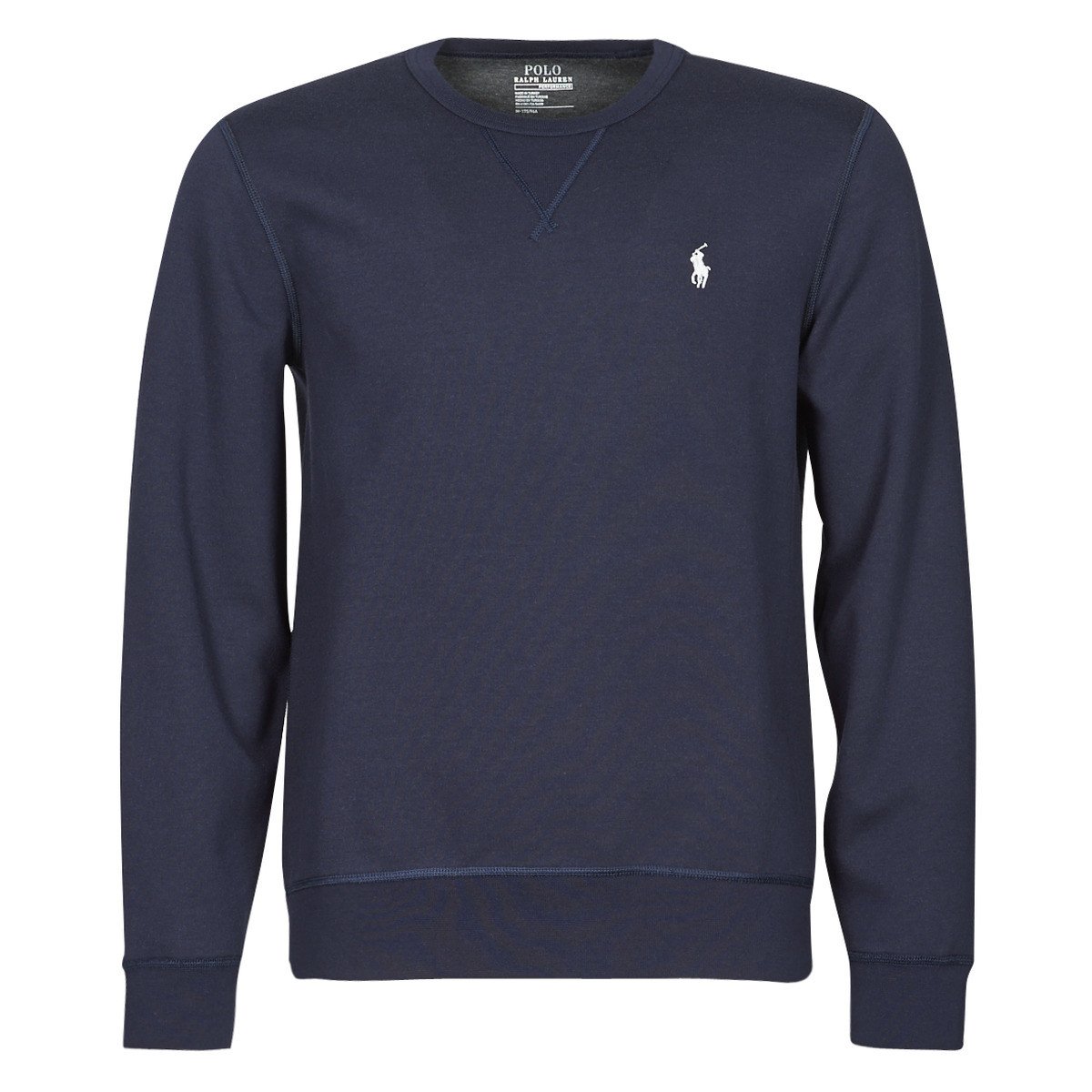 Polo Ralph Lauren  SWEATSHIRT COL ROND EN JOGGING DOUBLE KNIT TECH LOGO PONY PLAYER  Tmavě modrá