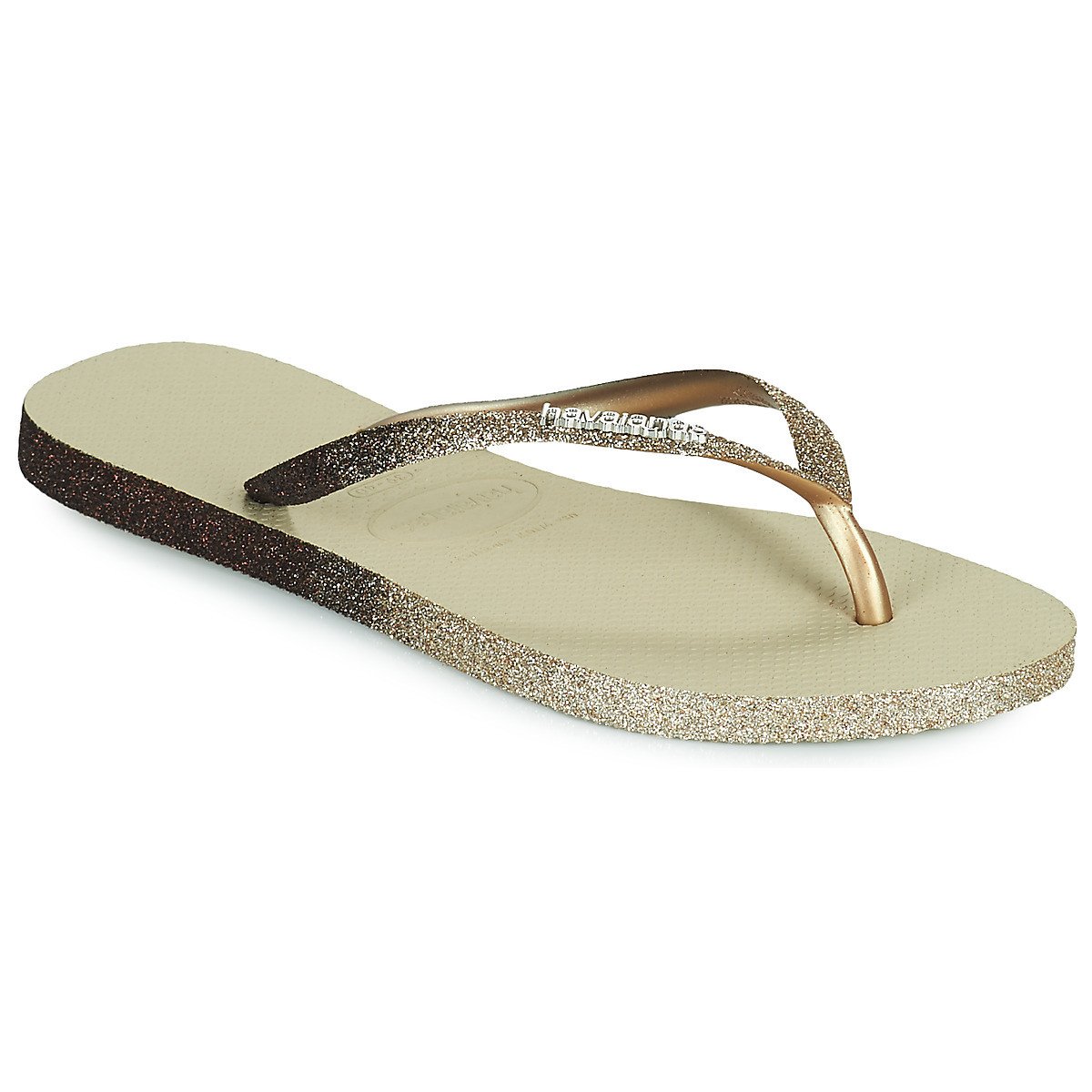 Havaianas  SLIM SPARKLE II  Béžová