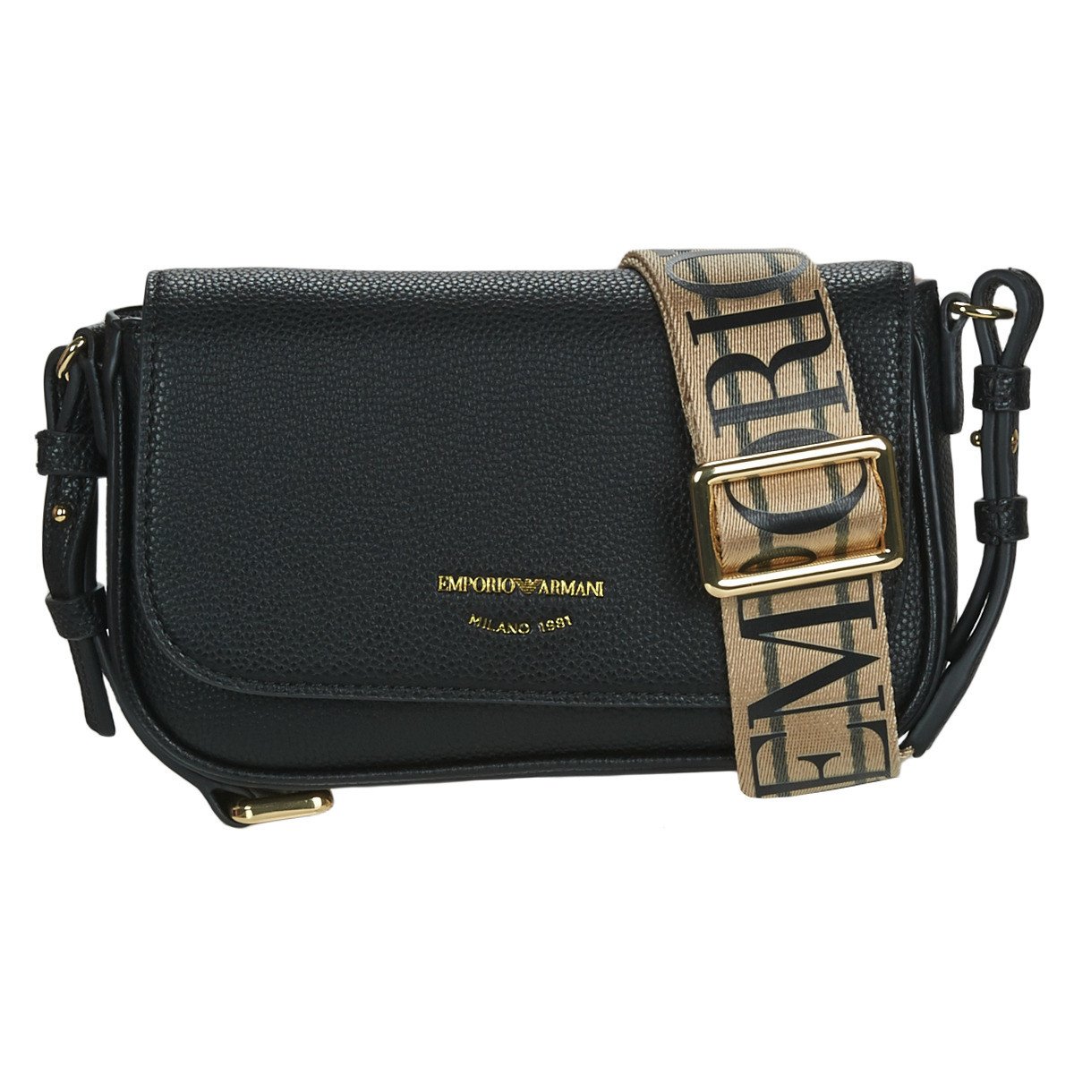 Emporio Armani  WALLET ON CHAIN LILLY-SLG  Černá