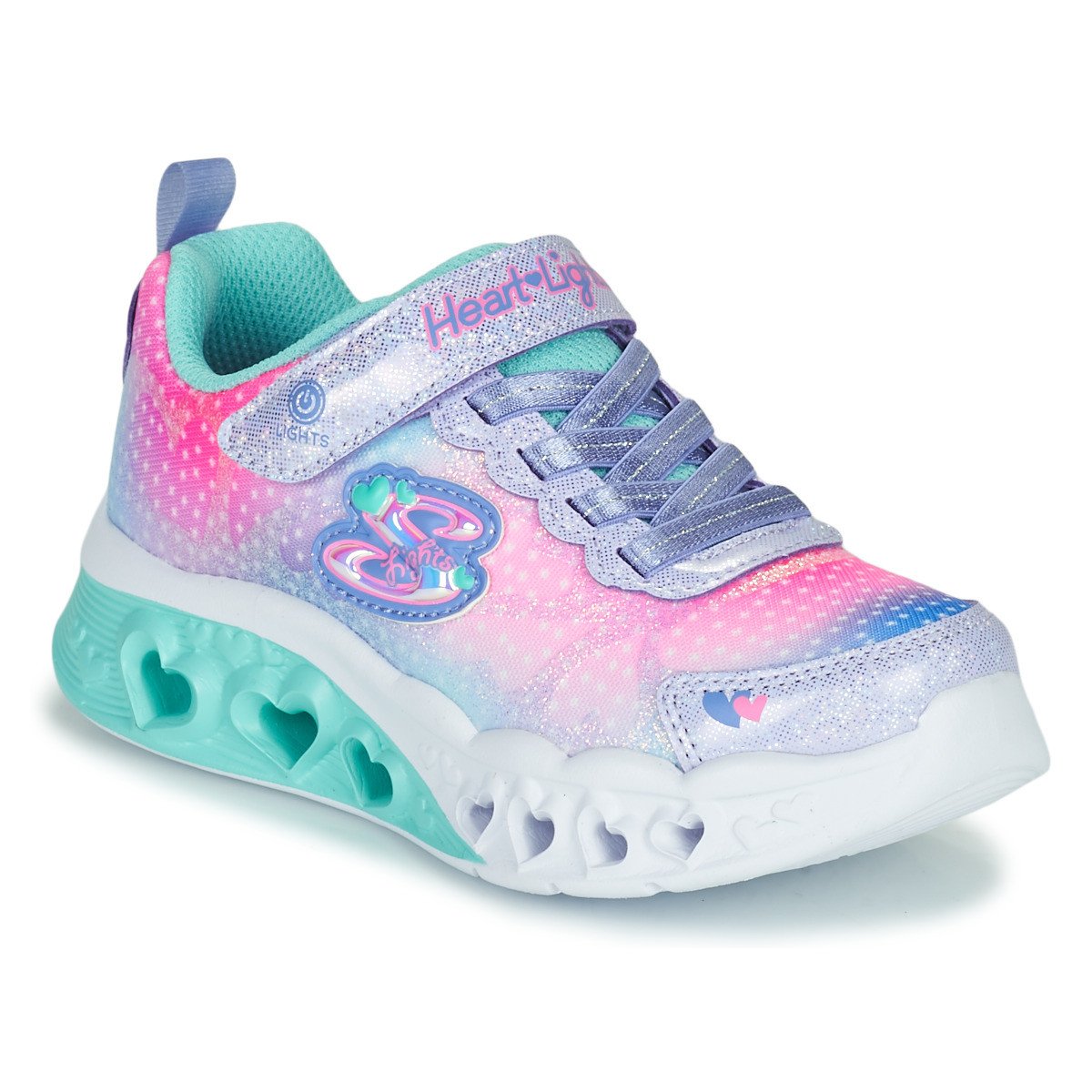 Skechers  FLUTTER HEART LIGHTS  Růžová