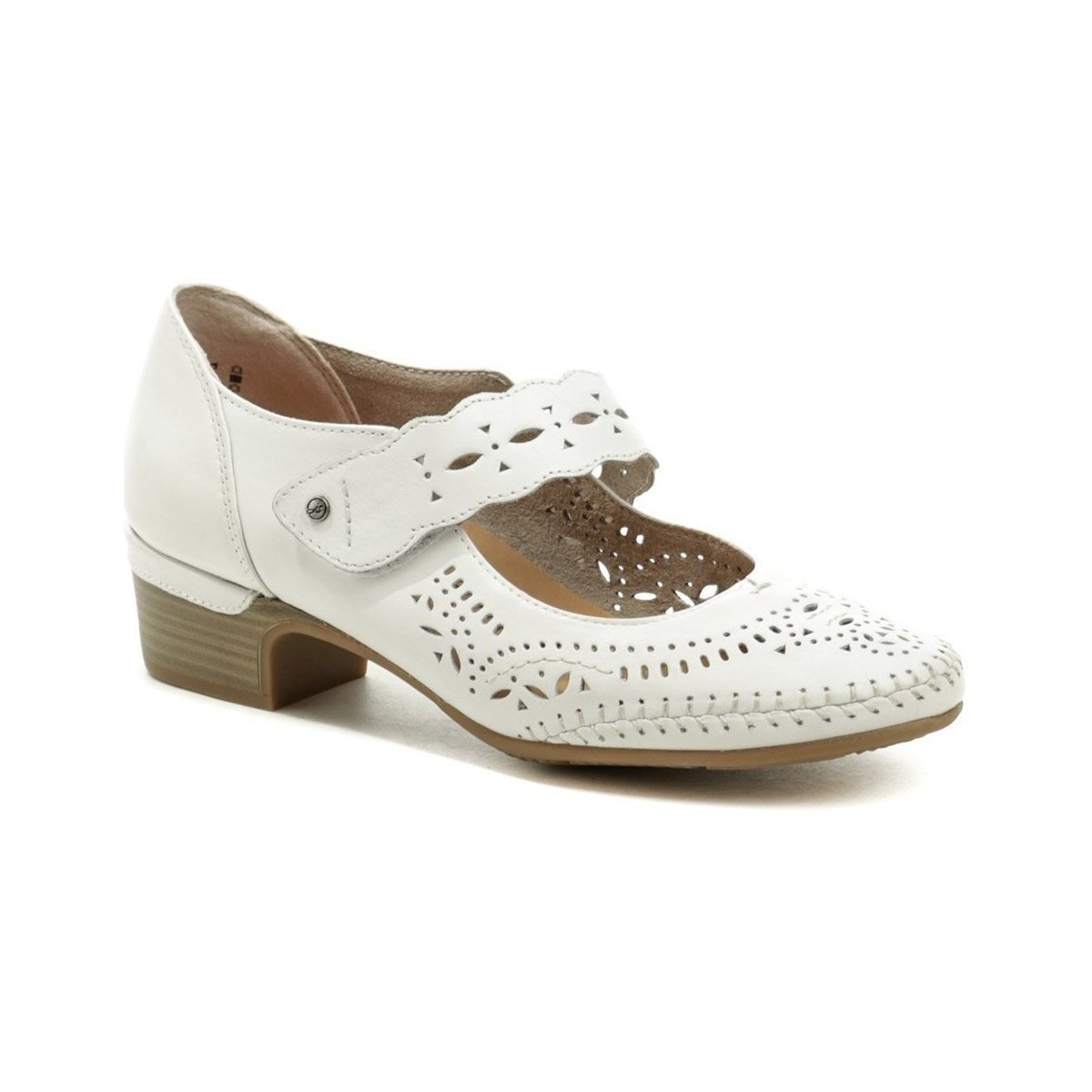 Jana  8-24312-26 bílá dámská letní obuv  Bílá