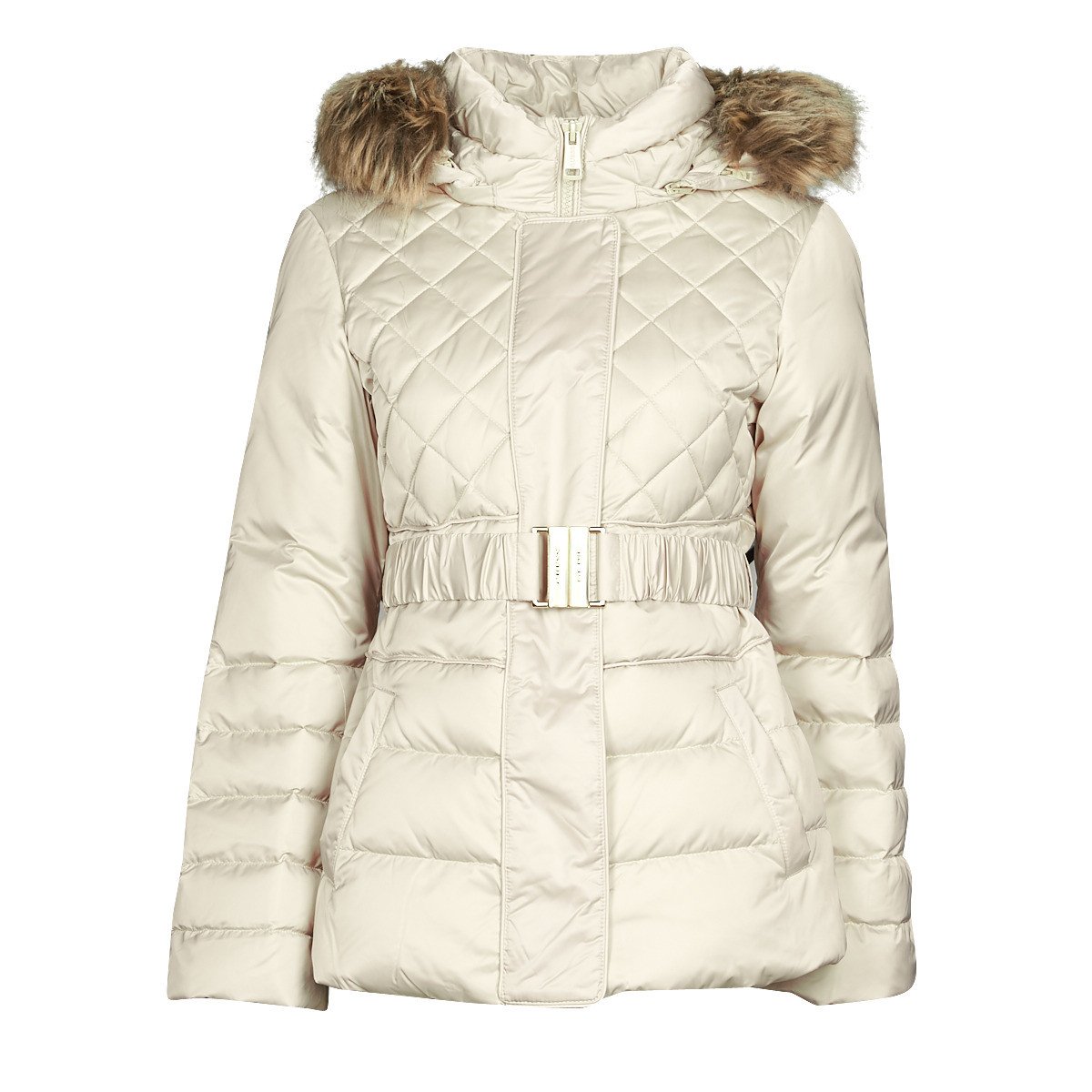 Guess  LAURIE DOWN JACKET  Béžová