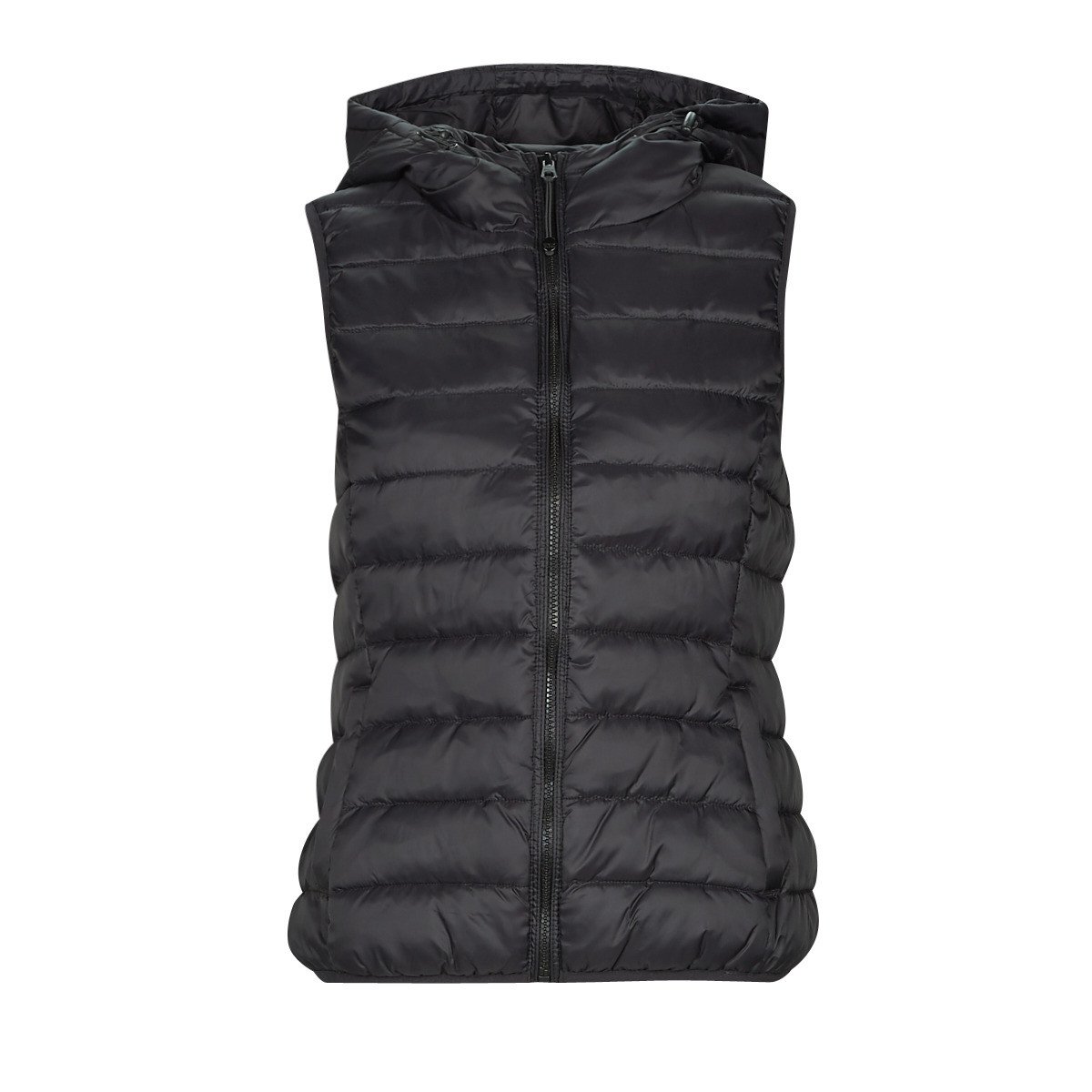 Only  ONLNEWTAHOE HOOD WAISTCOAT OTW NOOS  Černá