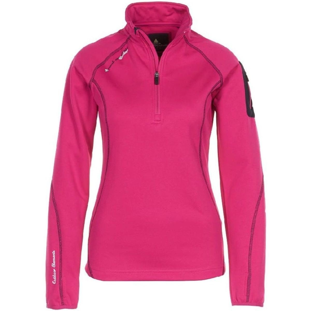 Peak Mountain  Sweat polarshell femme ACERUN  Růžová