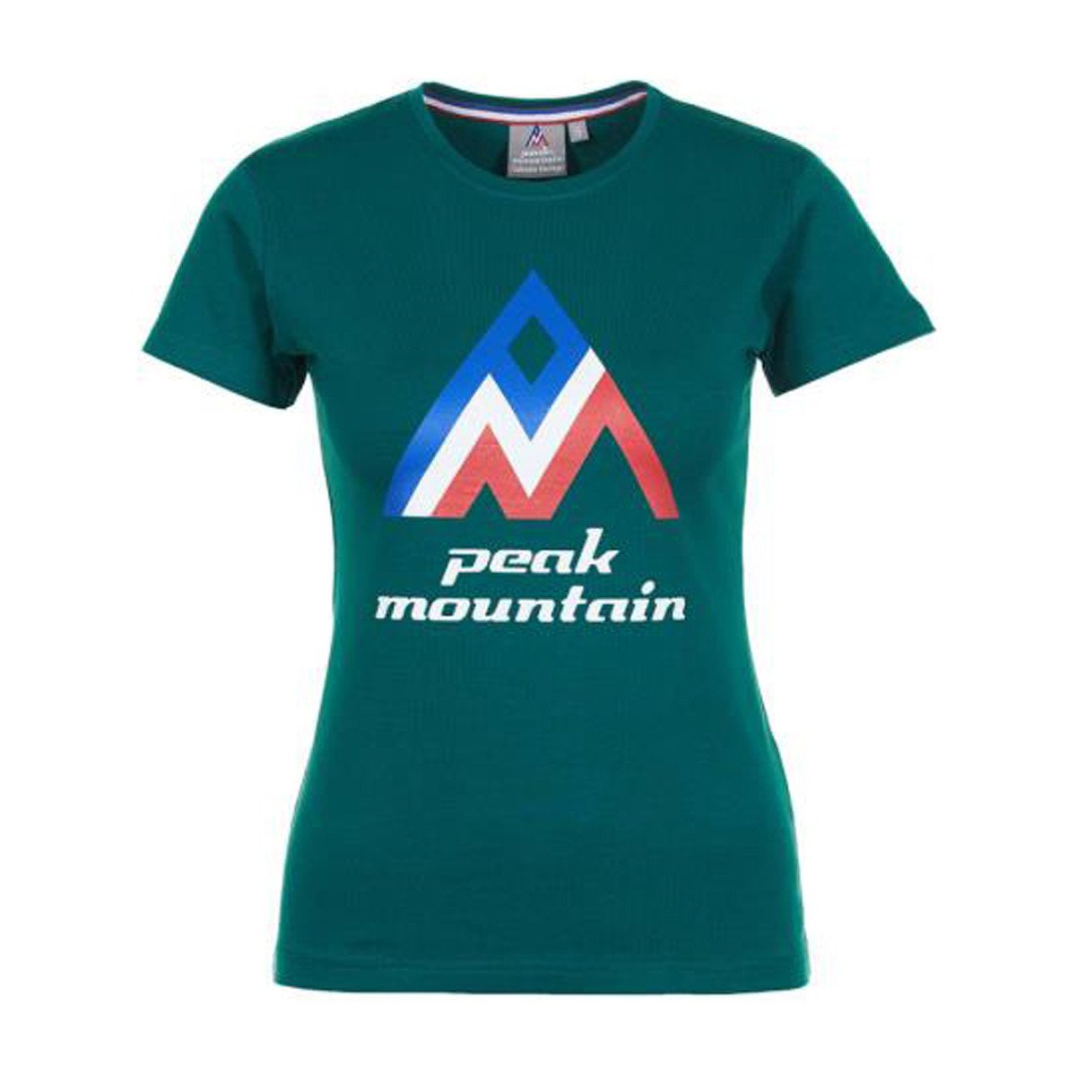 Peak Mountain  T-shirt manches courtes femme ACIMES  Zelená