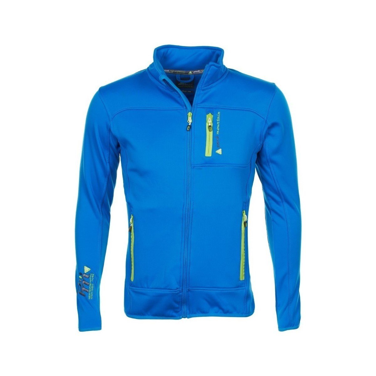 Peak Mountain  Blouson polar shell homme CANTON  Modrá