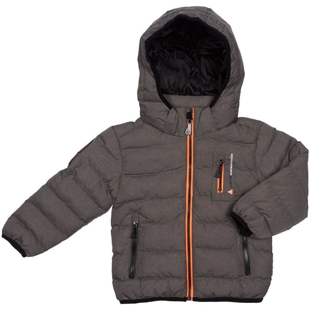 Peak Mountain  Doudoune de ski garçon ECARF  Šedá