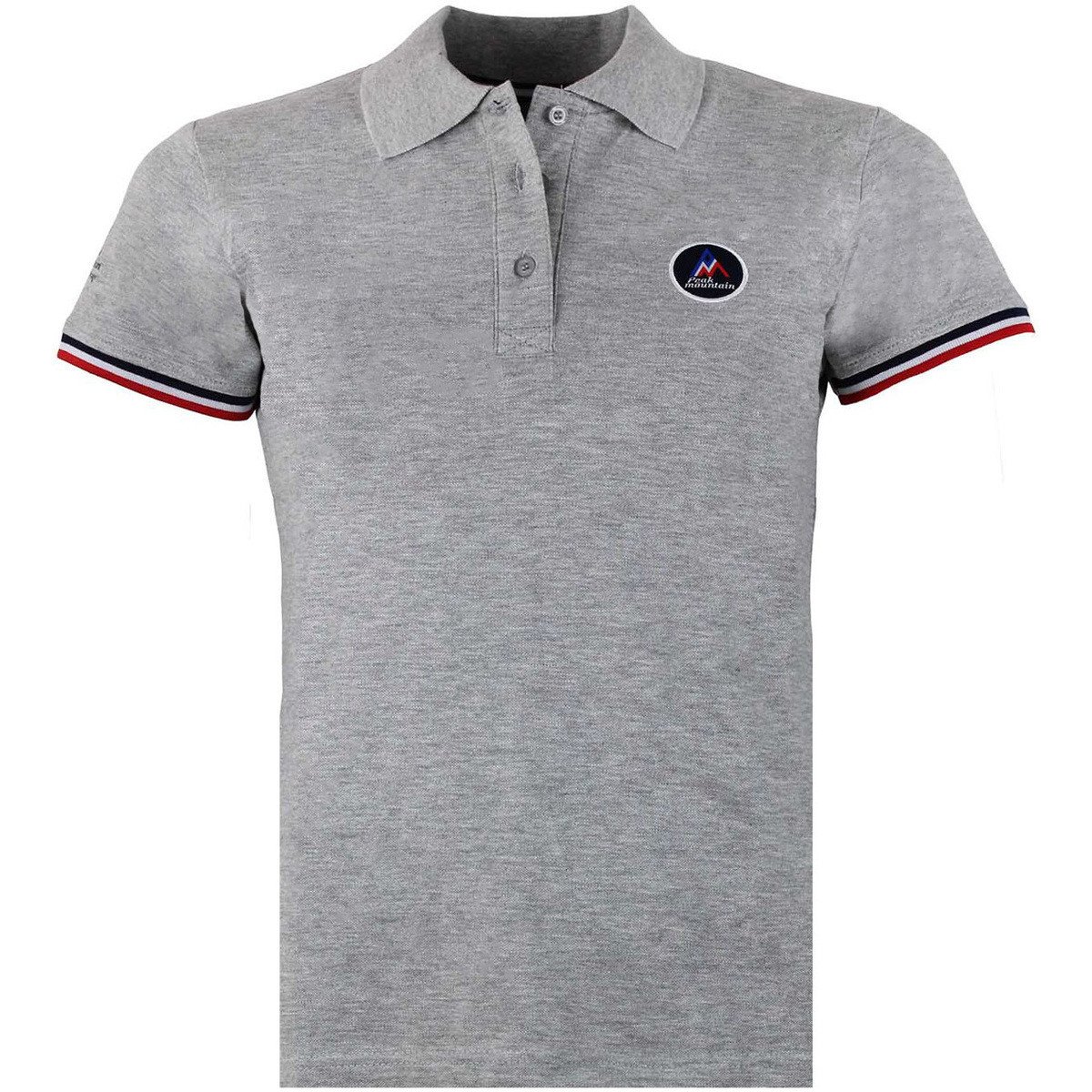 Peak Mountain  Polo manches courtes femme ABECA  Šedá